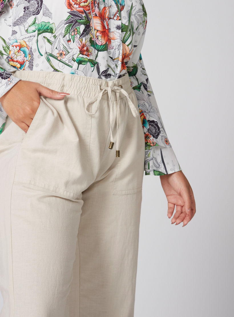 بنطال طويل بخصر مطاطي وجيوب-women-clothing-bottoms-trousers-image-3