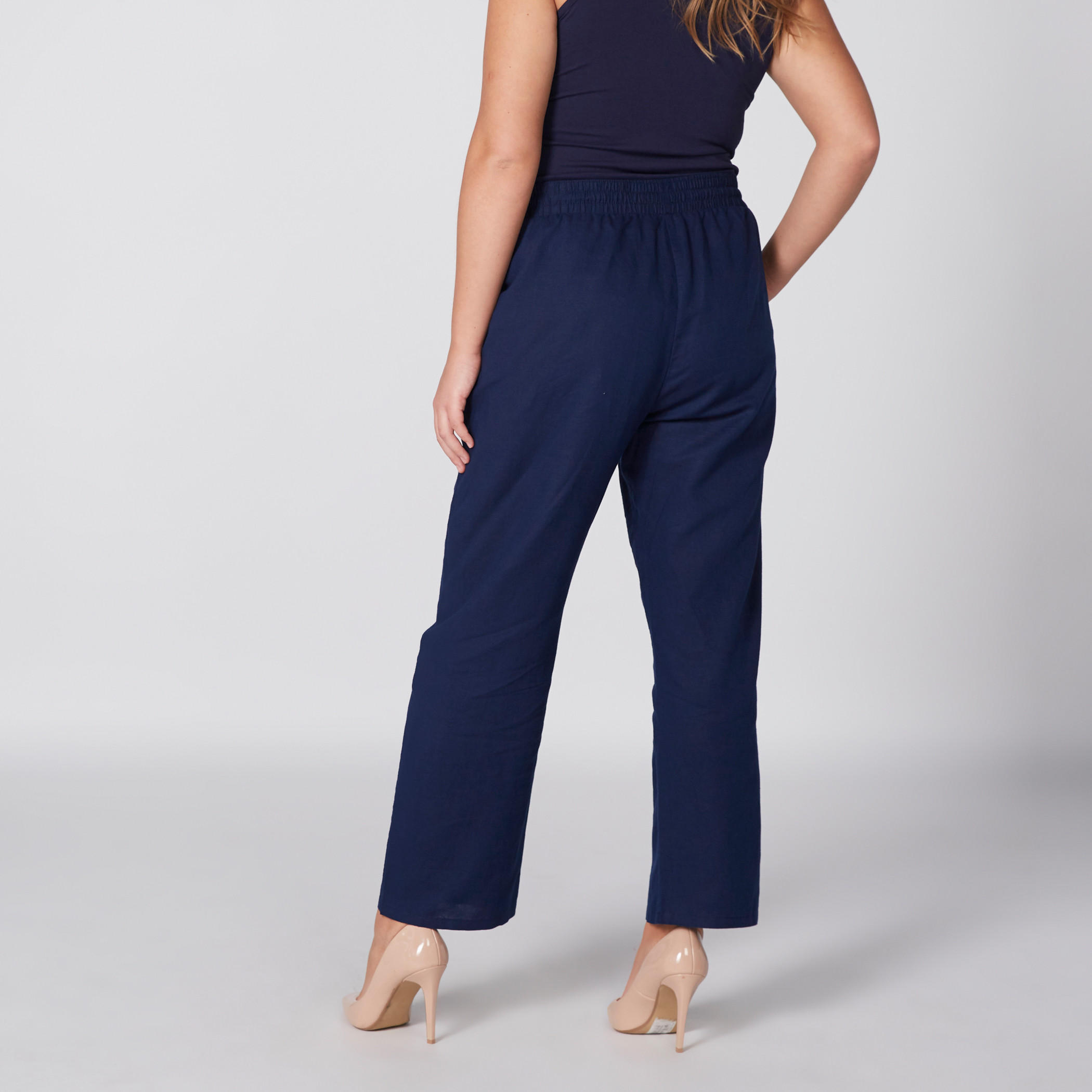 بنطال طويل بخصر مطاطي وجيوب-women-clothing-bottoms-trousers-image-5
