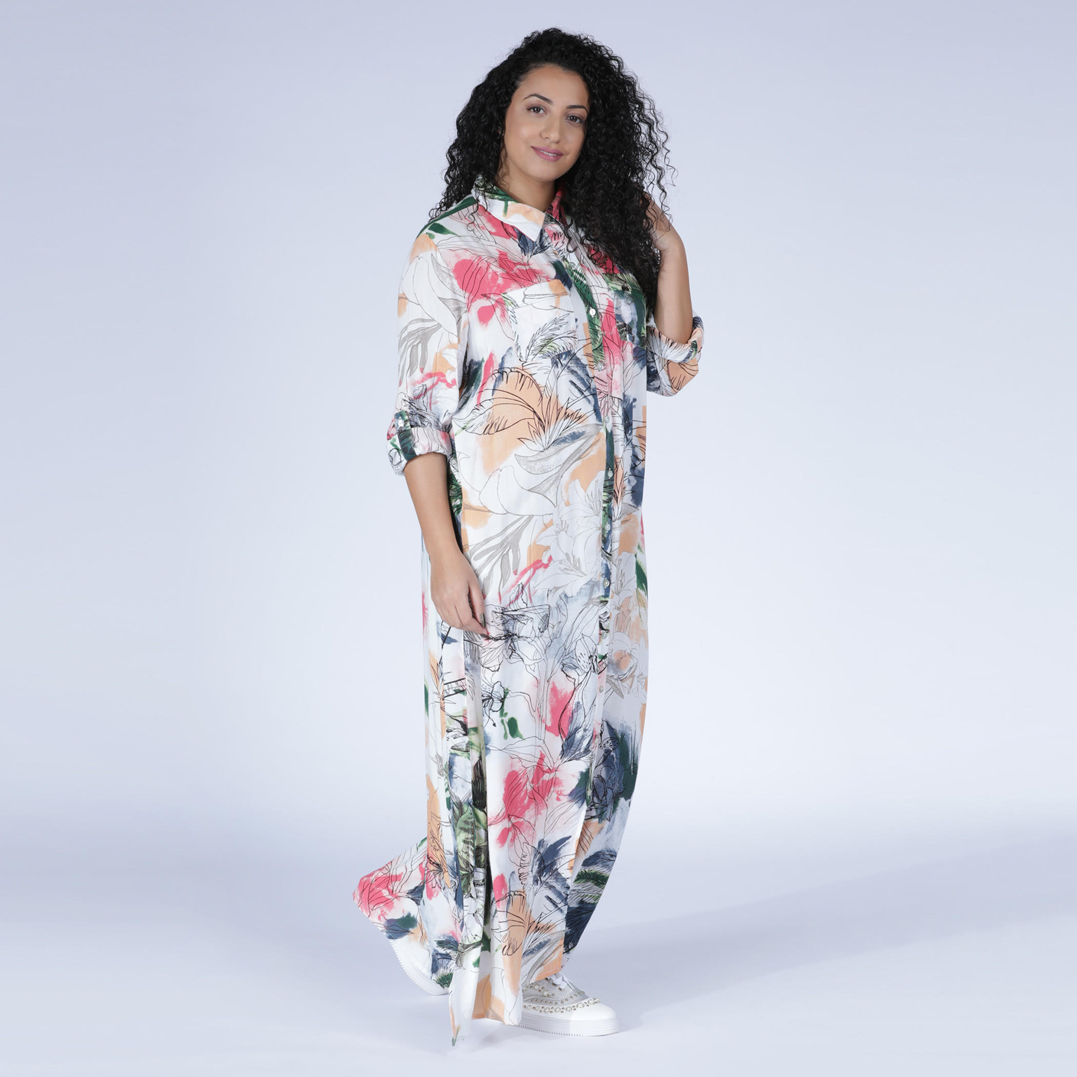 فستان قميص طويل بطبعات وأكمام طويلة-women-clothing-dresses-image-3