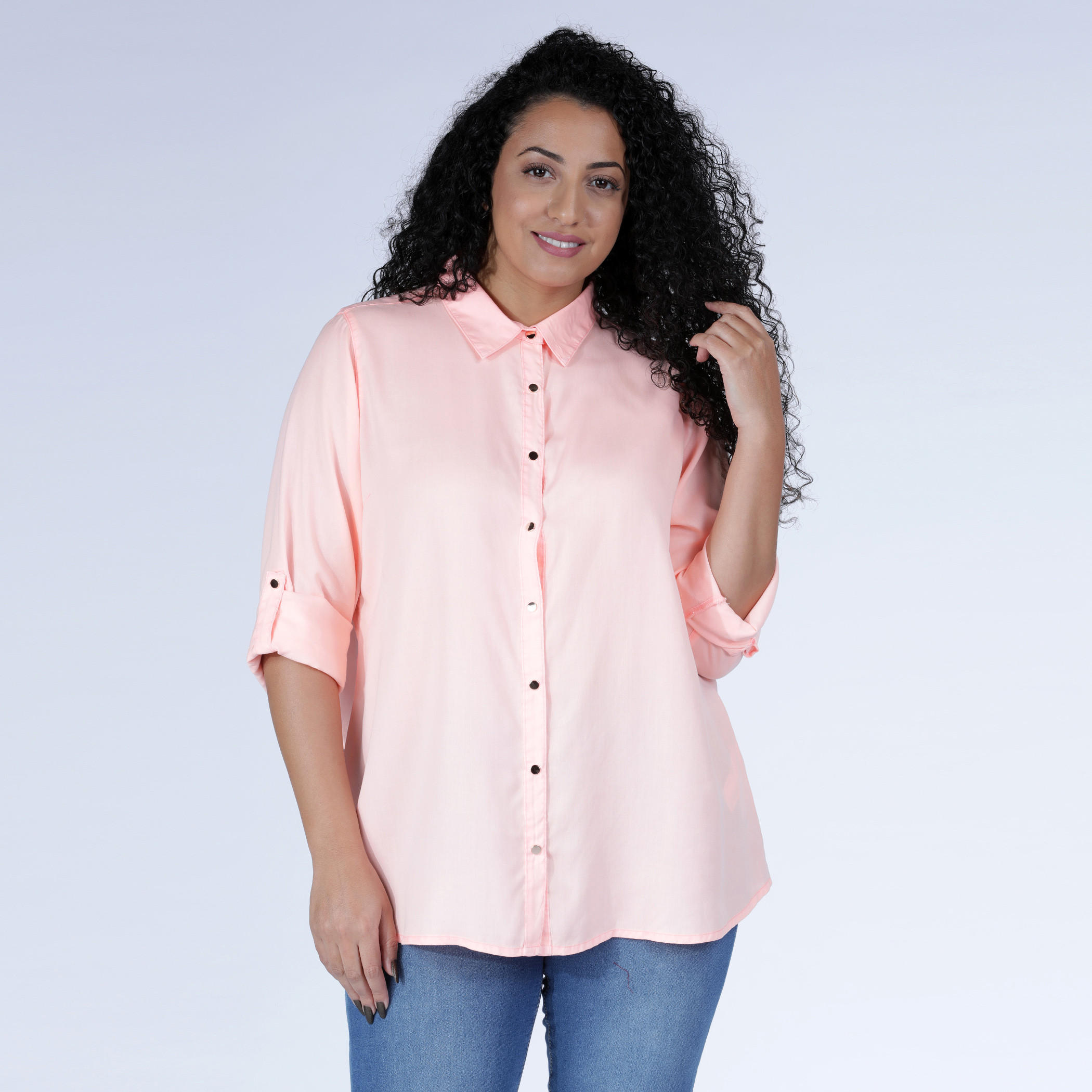 Long Sleeves Shirt with Complete Placket-women-clothing-shirtsandblouses-blouses-image-1