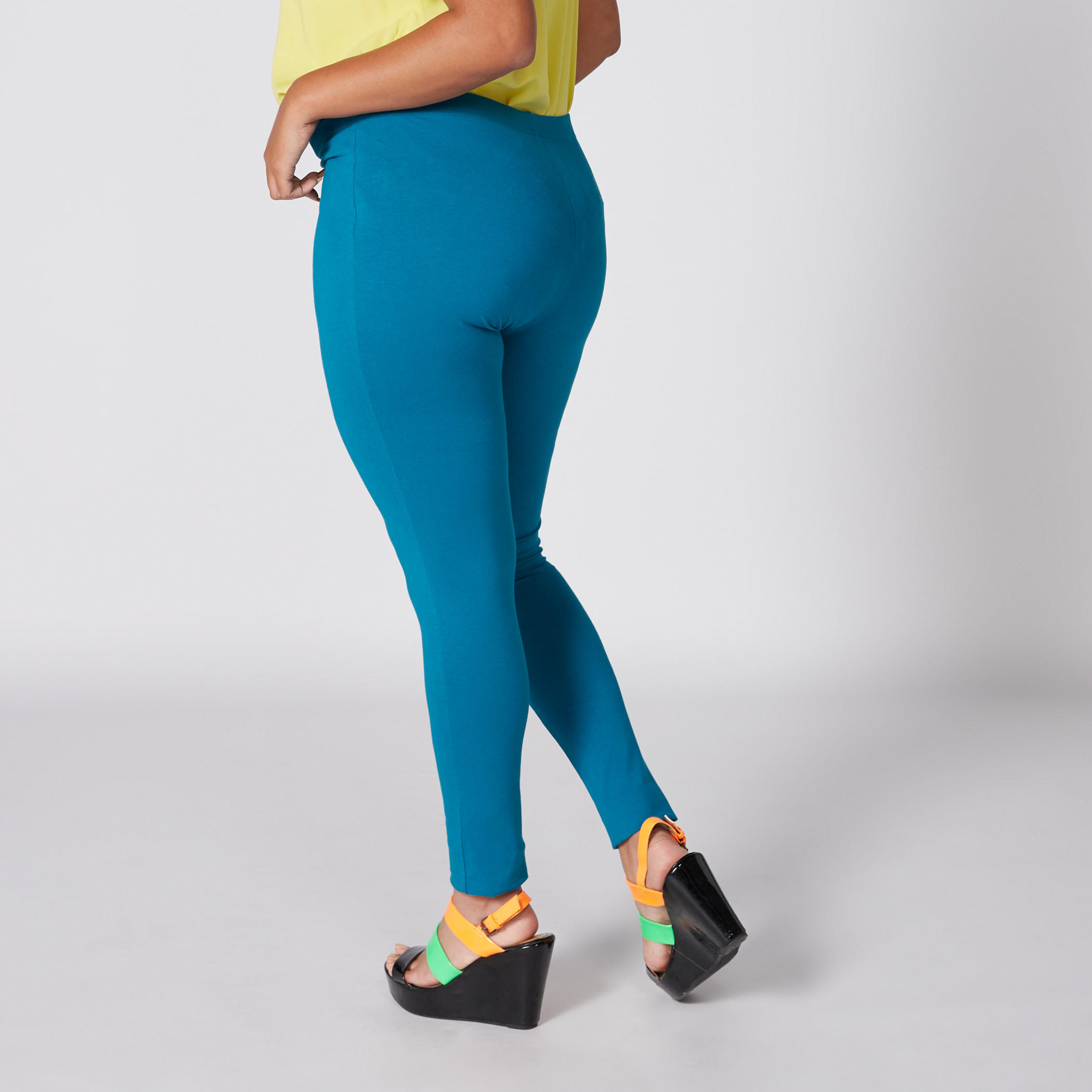 بنطال ليقنز طويل بخصر مطّاطي-women-clothing-bottoms-leggings-image-2