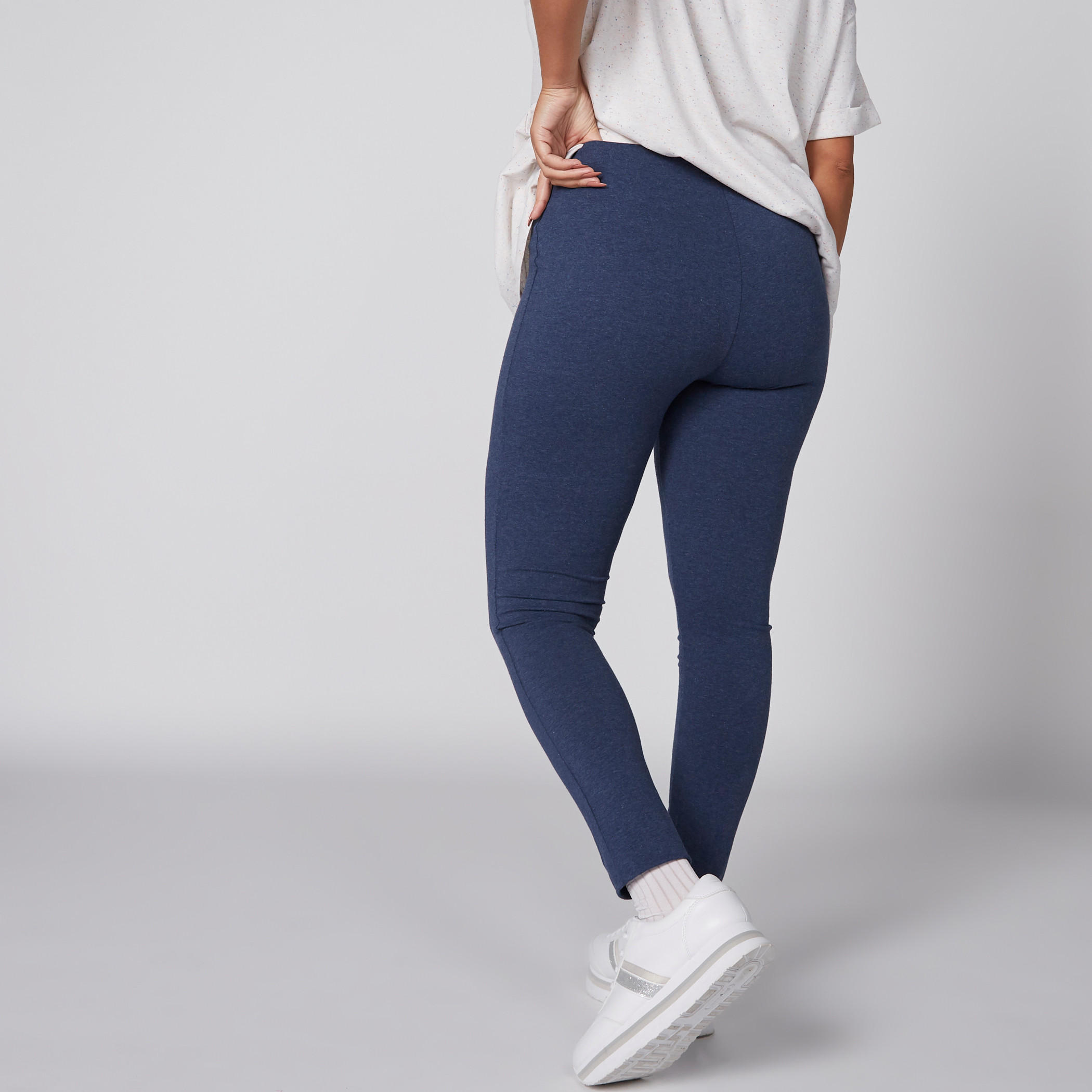 Full Length Leggings with Elasticised Waistband-women-clothing-bottoms-leggings-image-2