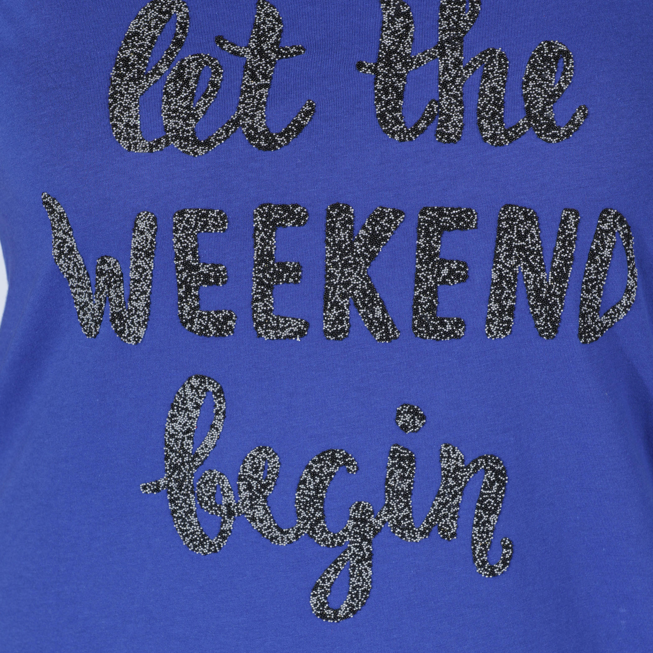 تيشيرت بياقة مستديرة وأكمام قصيرة مع طبعات-women-clothing-tshirts-image-4