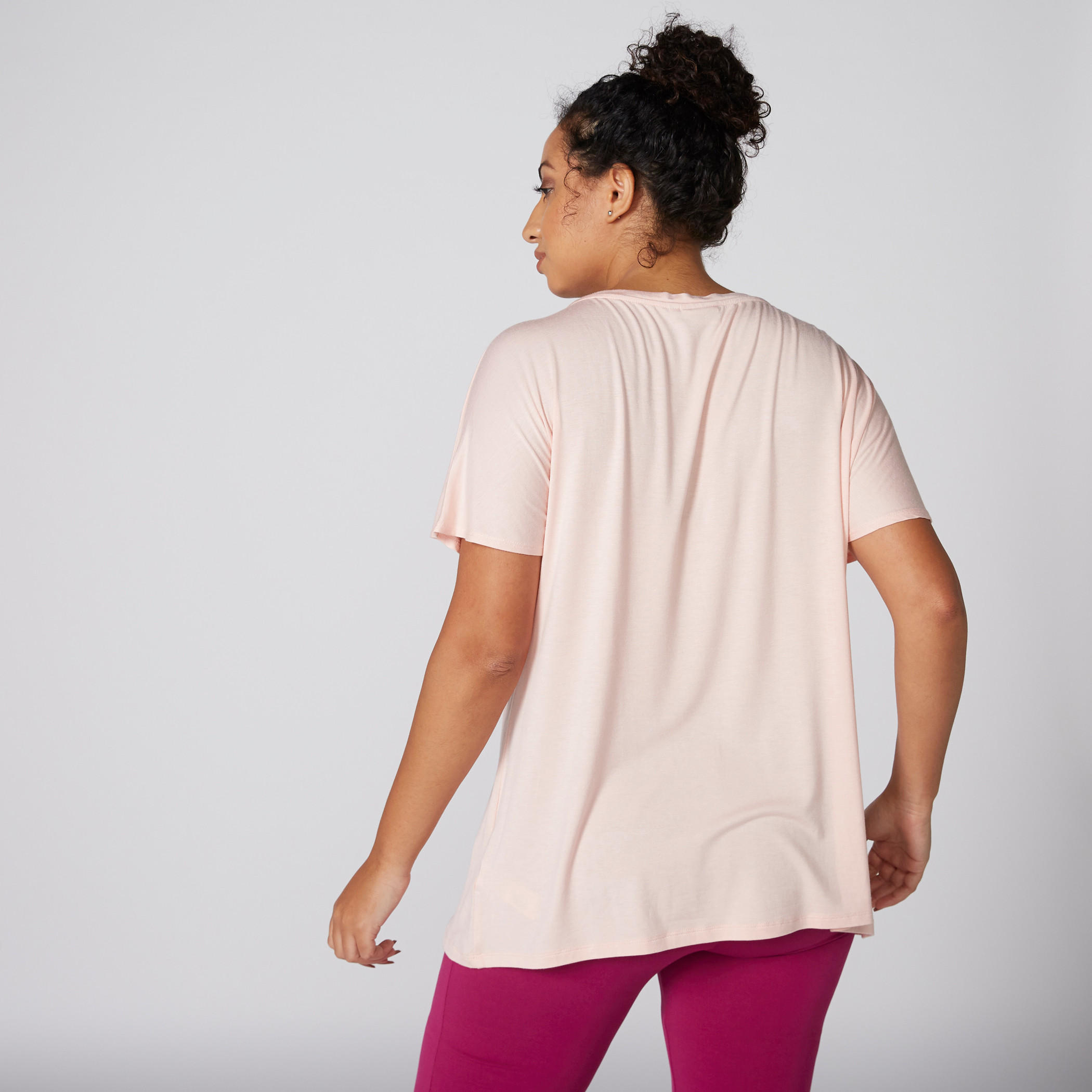 تيشيرت بياقة مستديرة وأكمام متصلة وطبعة توم أند جيري-women-clothing-tshirts-image-2