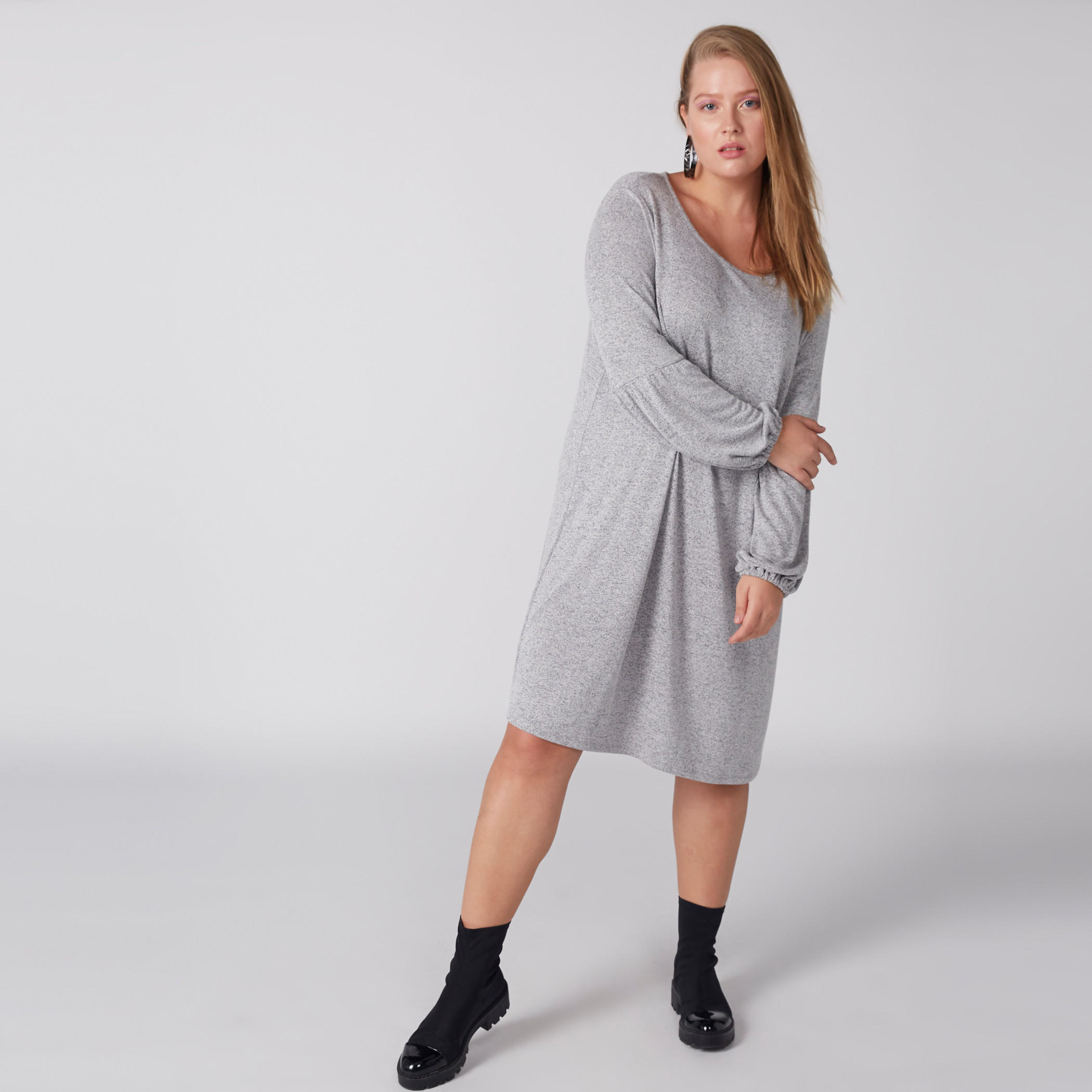 فستان ميدي بأكمام طويلة-women-clothing-dresses-image-1