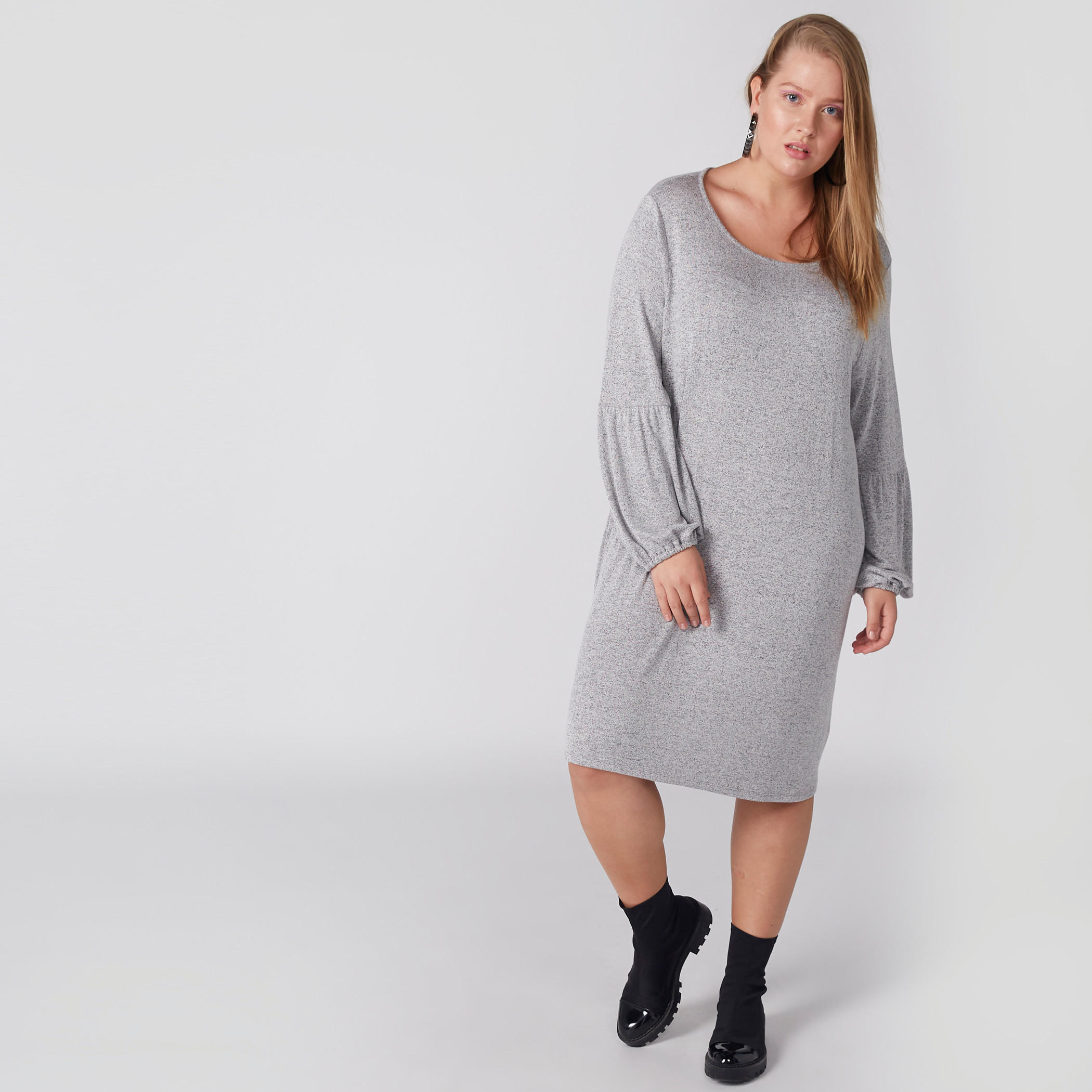فستان ميدي بأكمام طويلة-women-clothing-dresses-image-4
