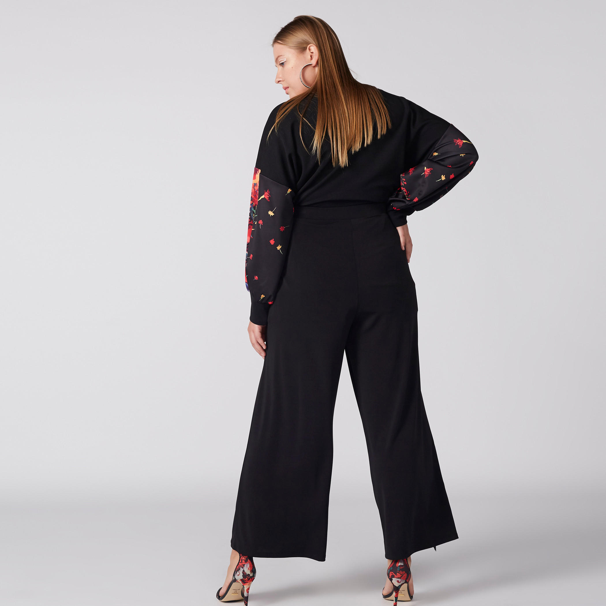 بنطال بالازو طويل بتفاصيل كشكش-women-clothing-bottoms-trousers-image-4