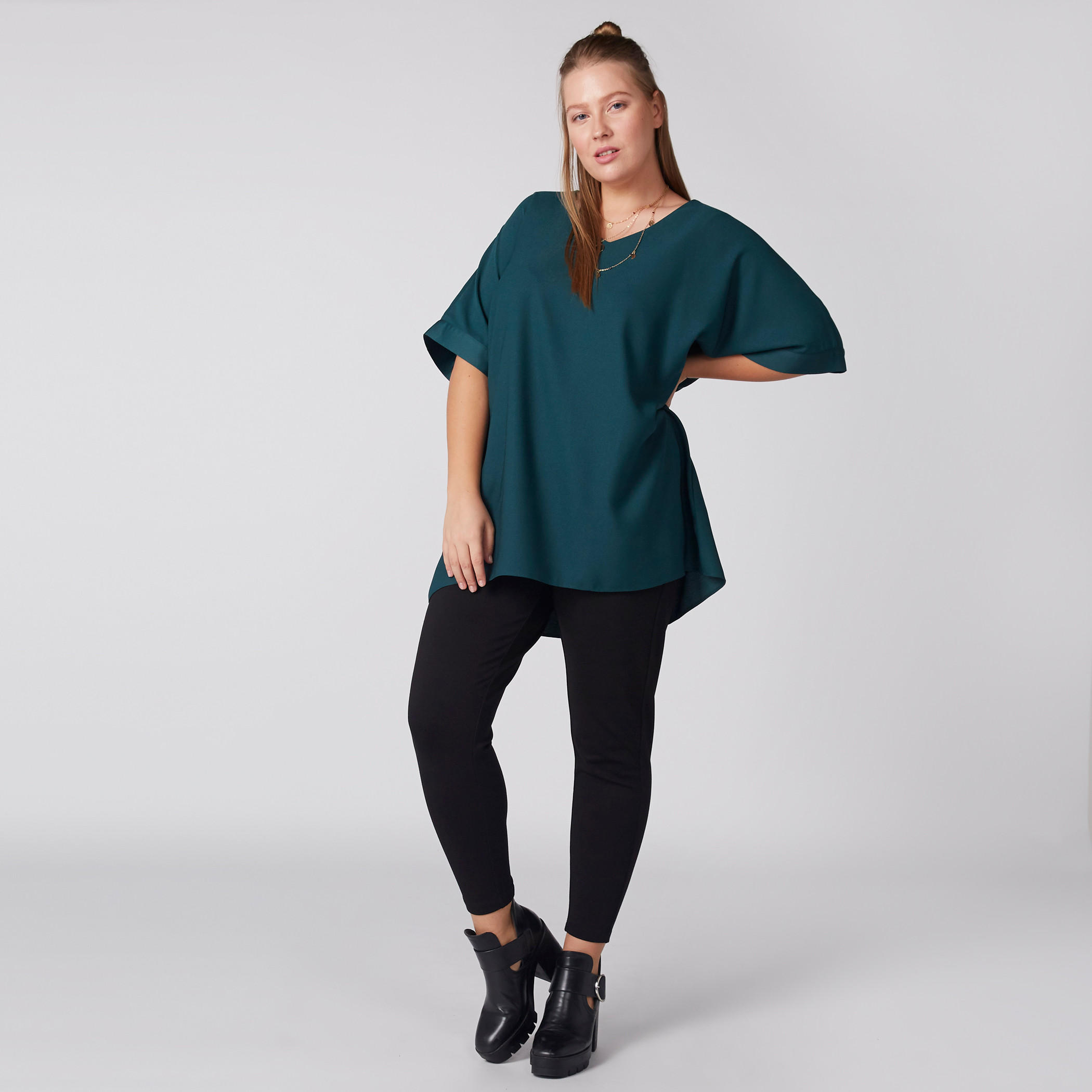 بلوزة بياقة V وأكمام متصلة-women-clothing-shirtsandblouses-blouses-image-3
