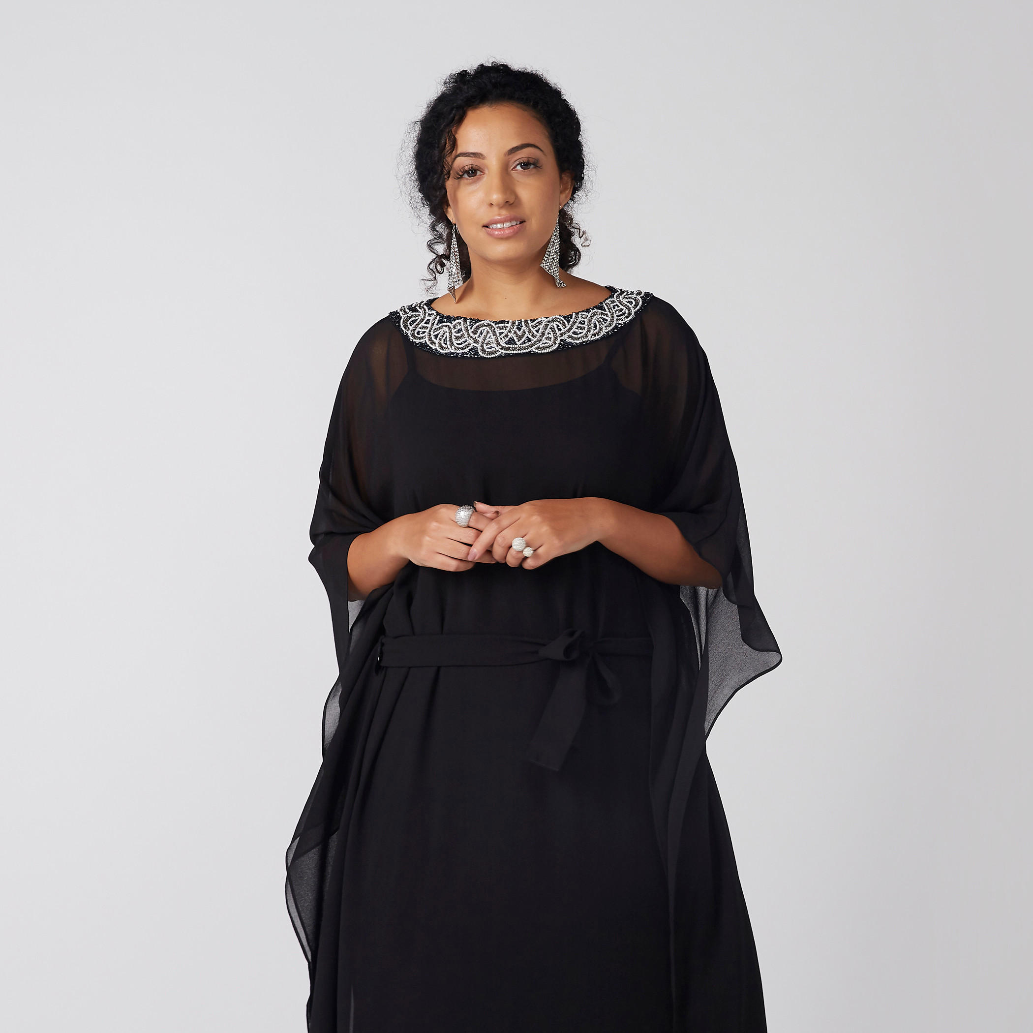 فستان ماكسي بأكمام واسعة وتزيينات-women-clothing-dresses-image-2