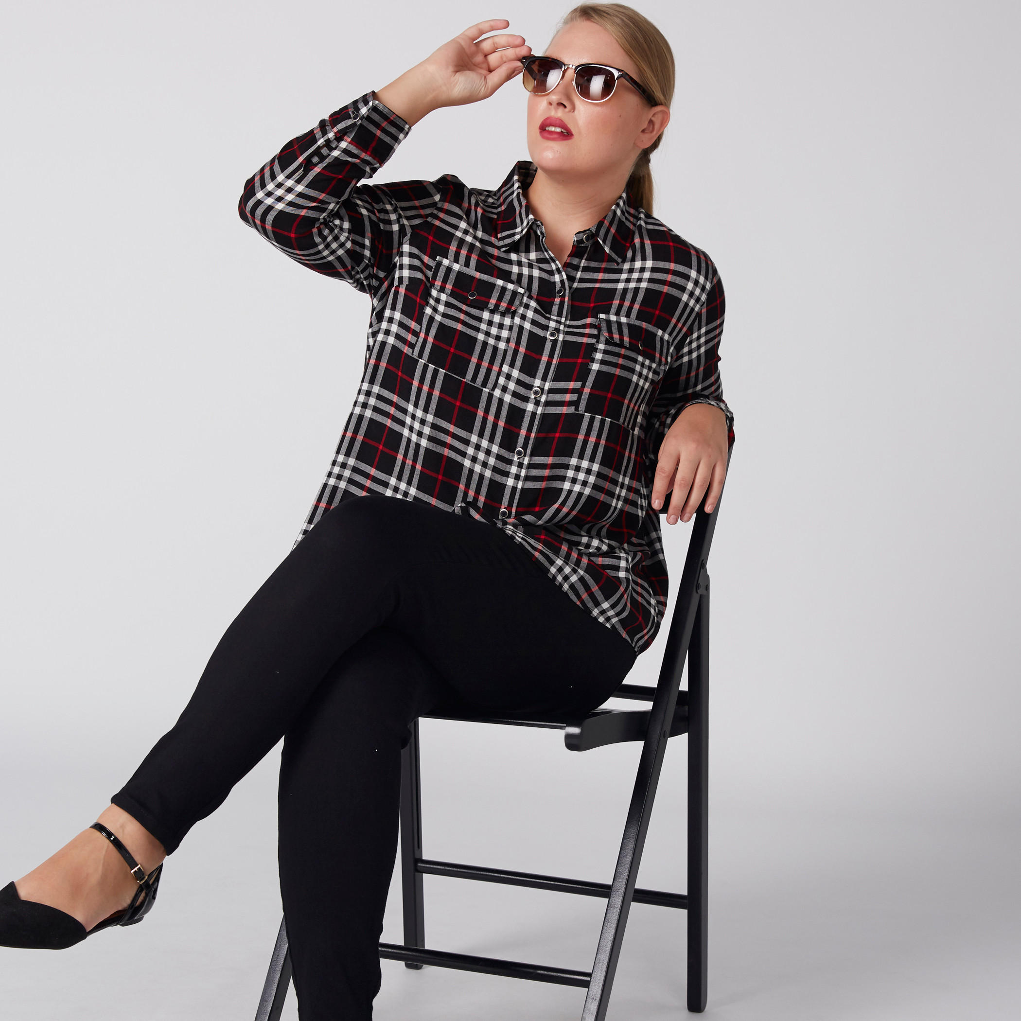 Full Length Jeggings with Pocket Detail and Elasticised Waistband-women-clothing-bottoms-leggings-image-2