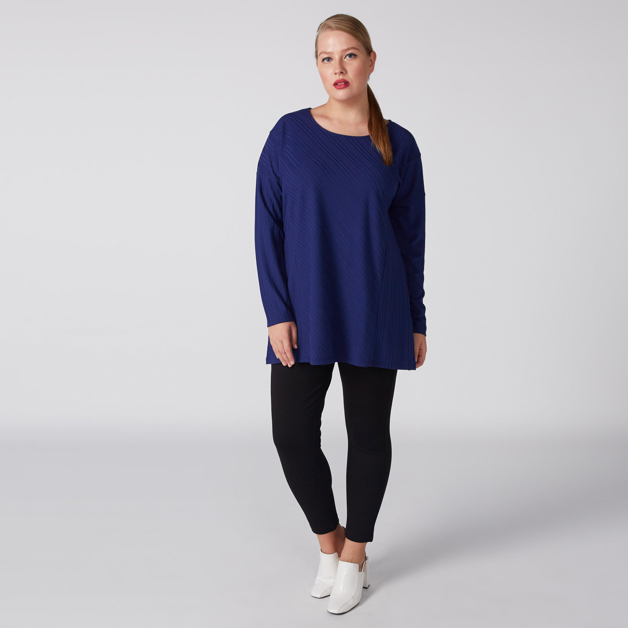 Full Length Pants with Elasticised Waistband-women-clothing-bottoms-trousers-image-1