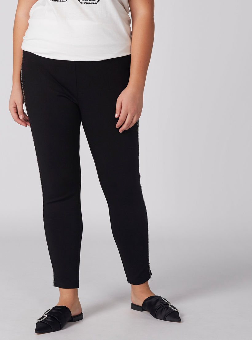 بنطال طويل بخصر مطاطي-women-clothing-bottoms-trousers-image-1