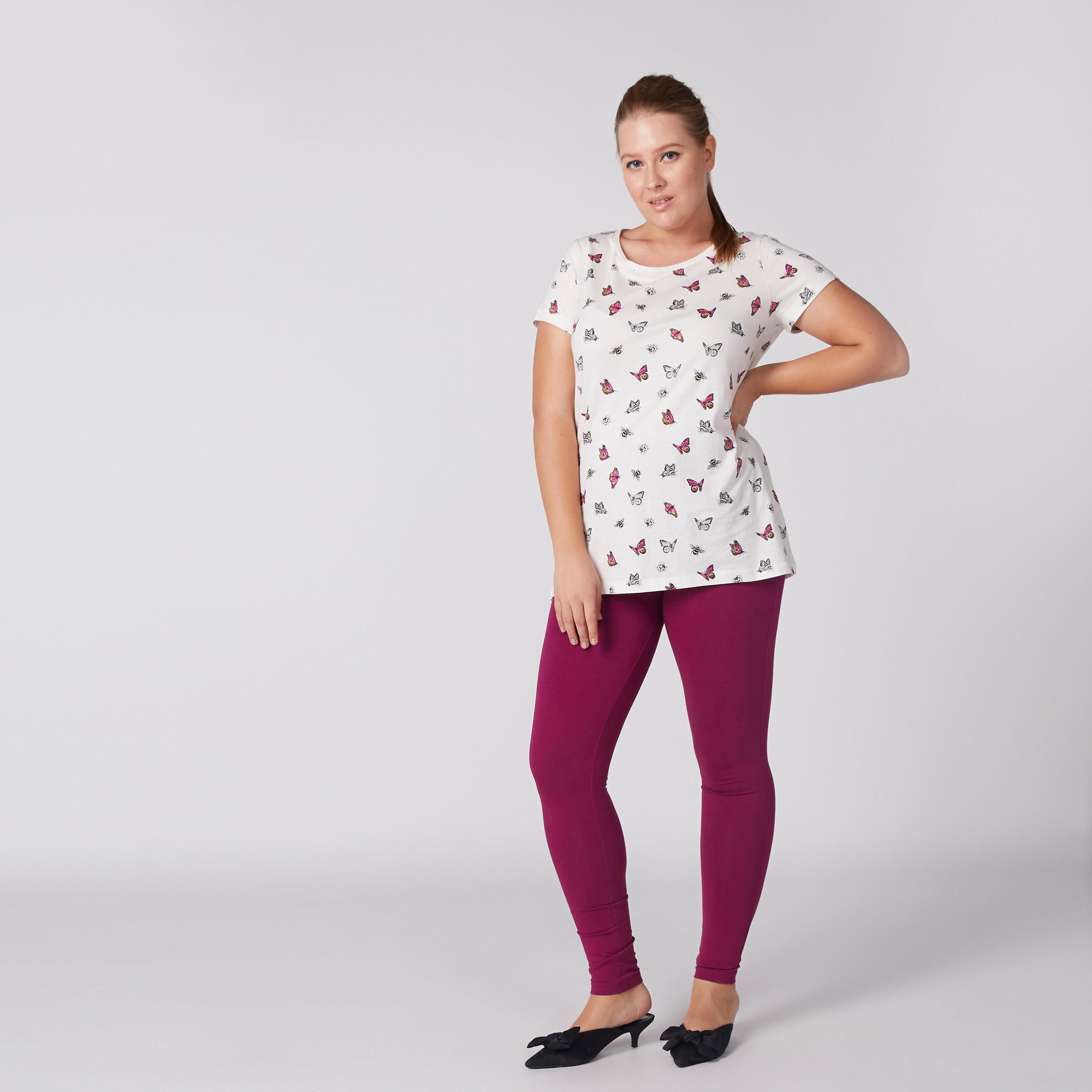 بنطال ليقنز طويل بخصر مطّاطي-women-clothing-bottoms-leggings-image-1