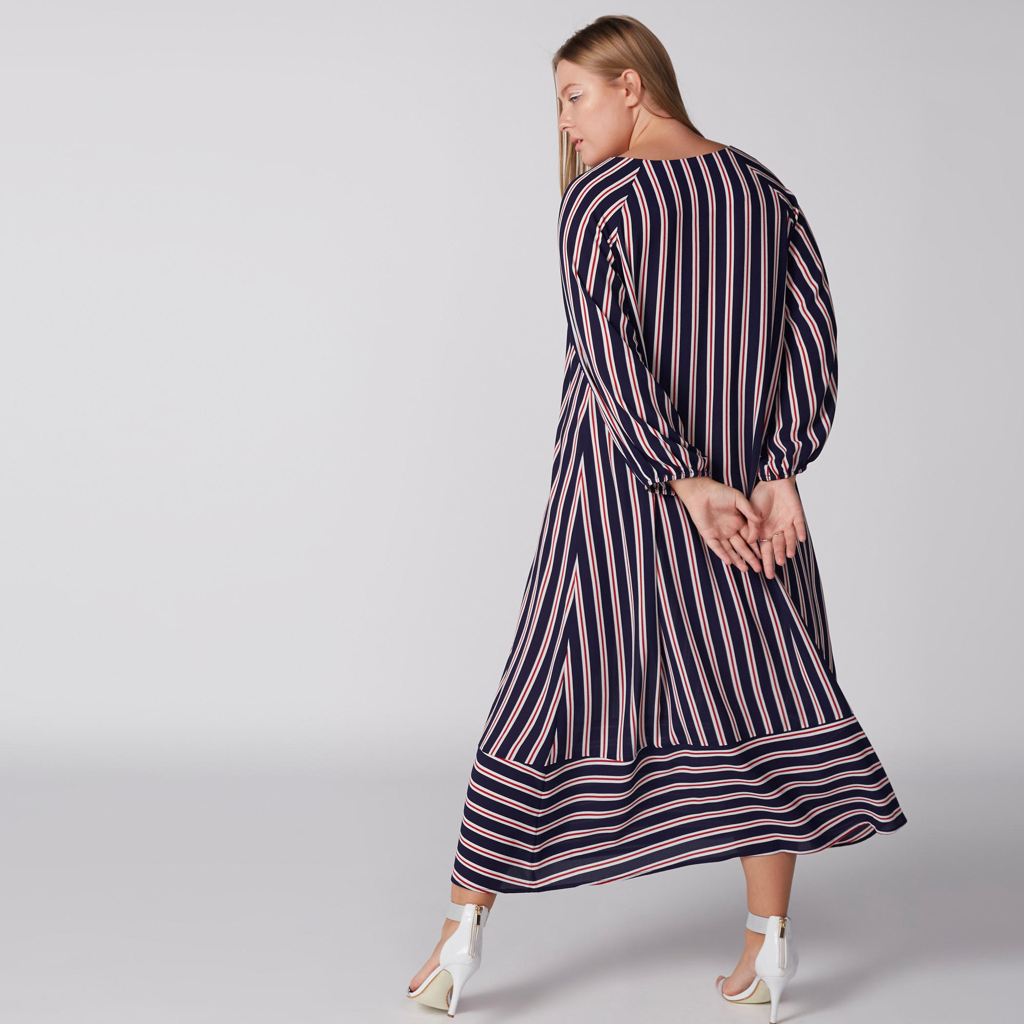 فستان ماكسي مقلم بأكمام طويلة-women-clothing-dresses-image-4