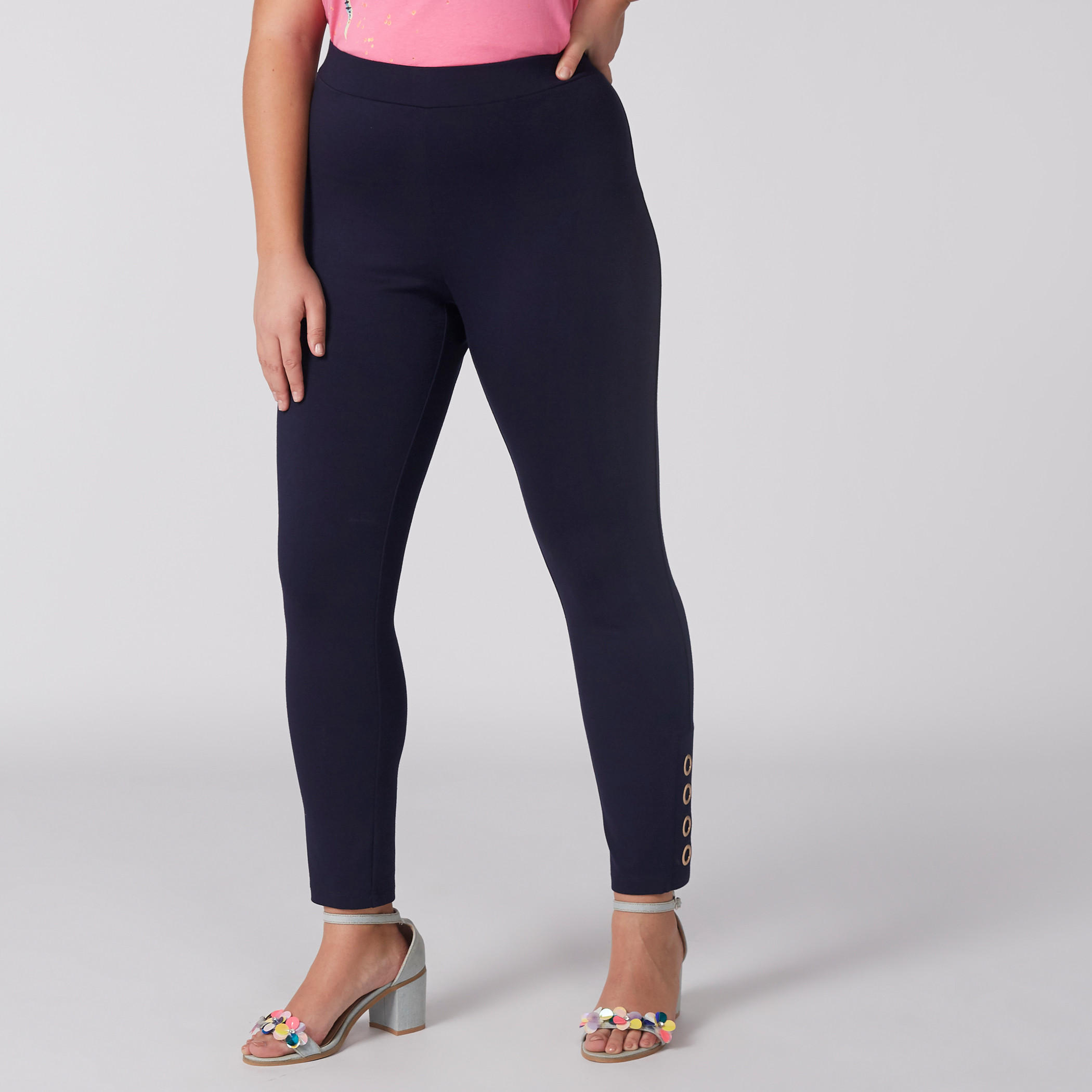 بنطال طويل بحلقات وخصر مطاطي-women-clothing-bottoms-leggings-image-2
