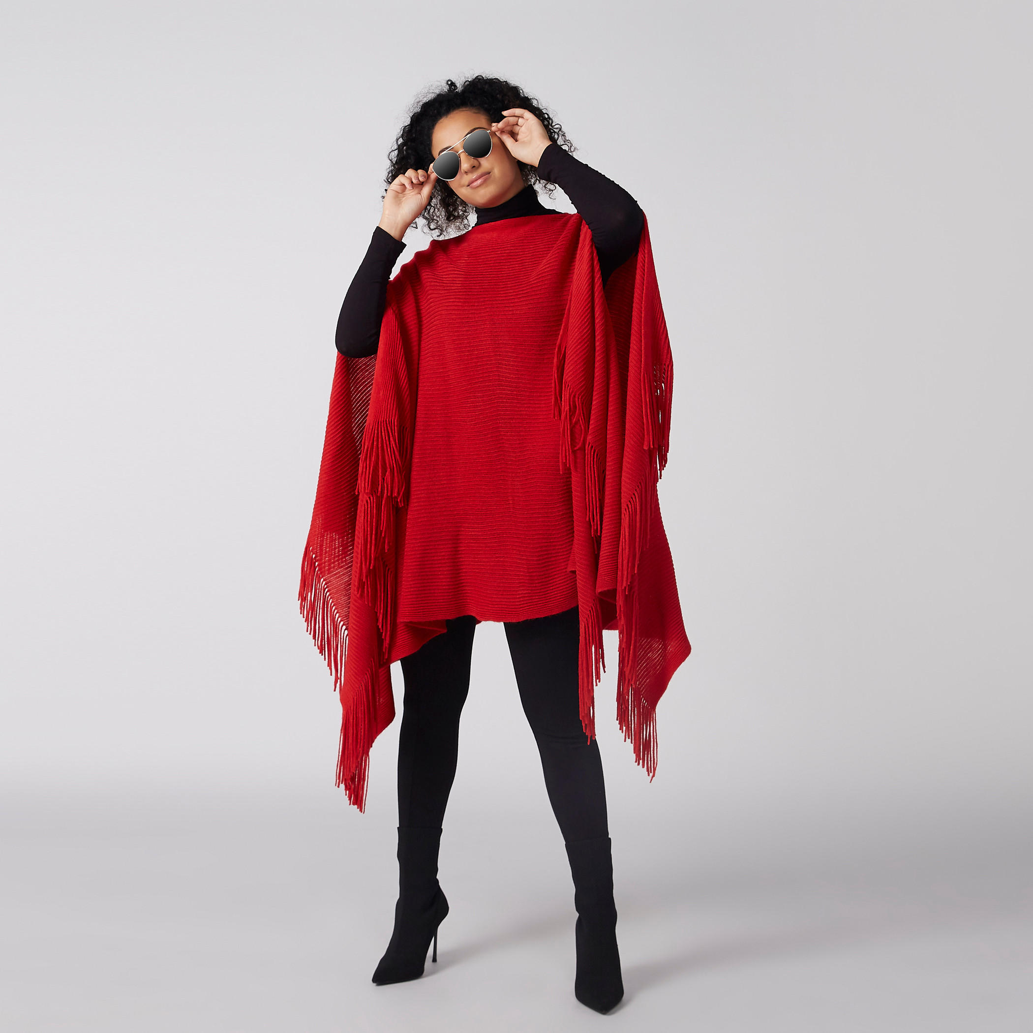 بونشو بشراشيب-women-winterwear-cardigansandjumpers-cardigans-image-1