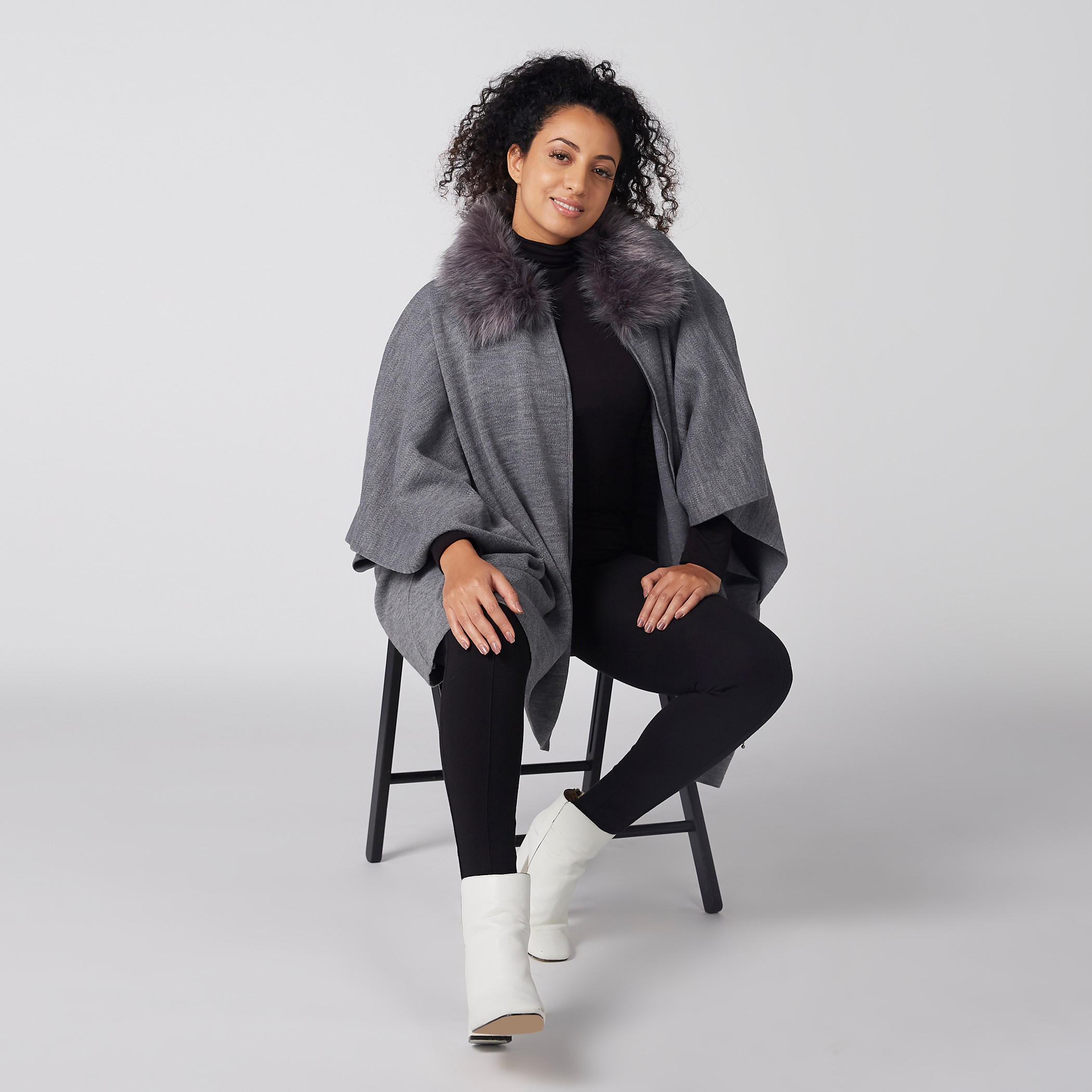 سترة بأكمام طويلة وسحّاب إغلاق وحواف غير مستوية-women-winterwear-cardigansandjumpers-cardigans-image-6