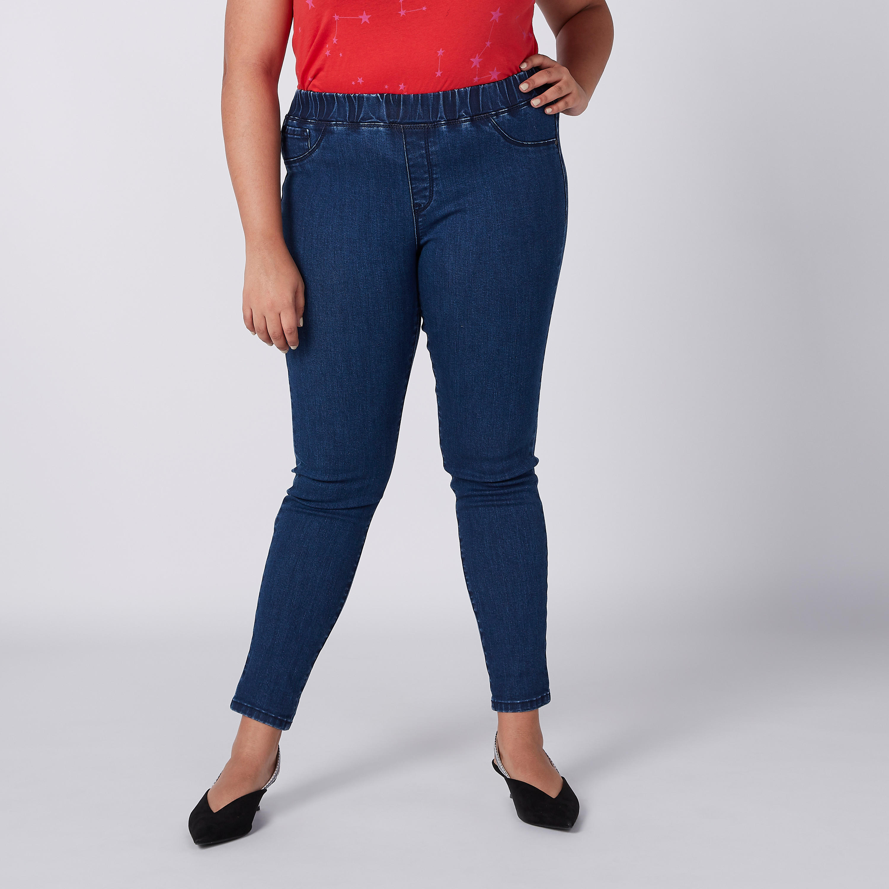 بنطال بقصّة ضيّقة وخصر مرن وجيوب-women-clothing-bottoms-leggings-image-3