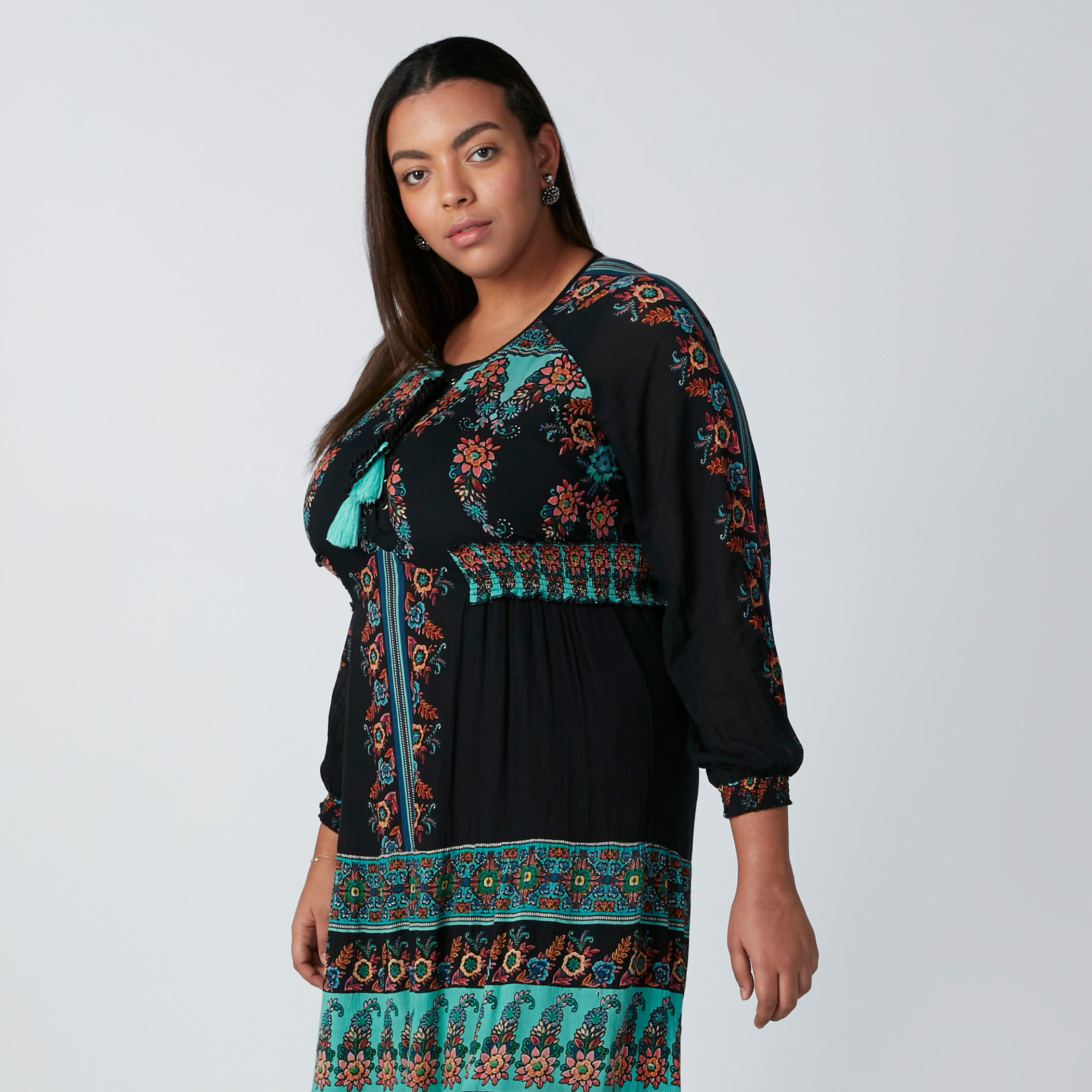 Printed Maxi Dress with Long Sleeves-women-clothing-dresses-image-4
