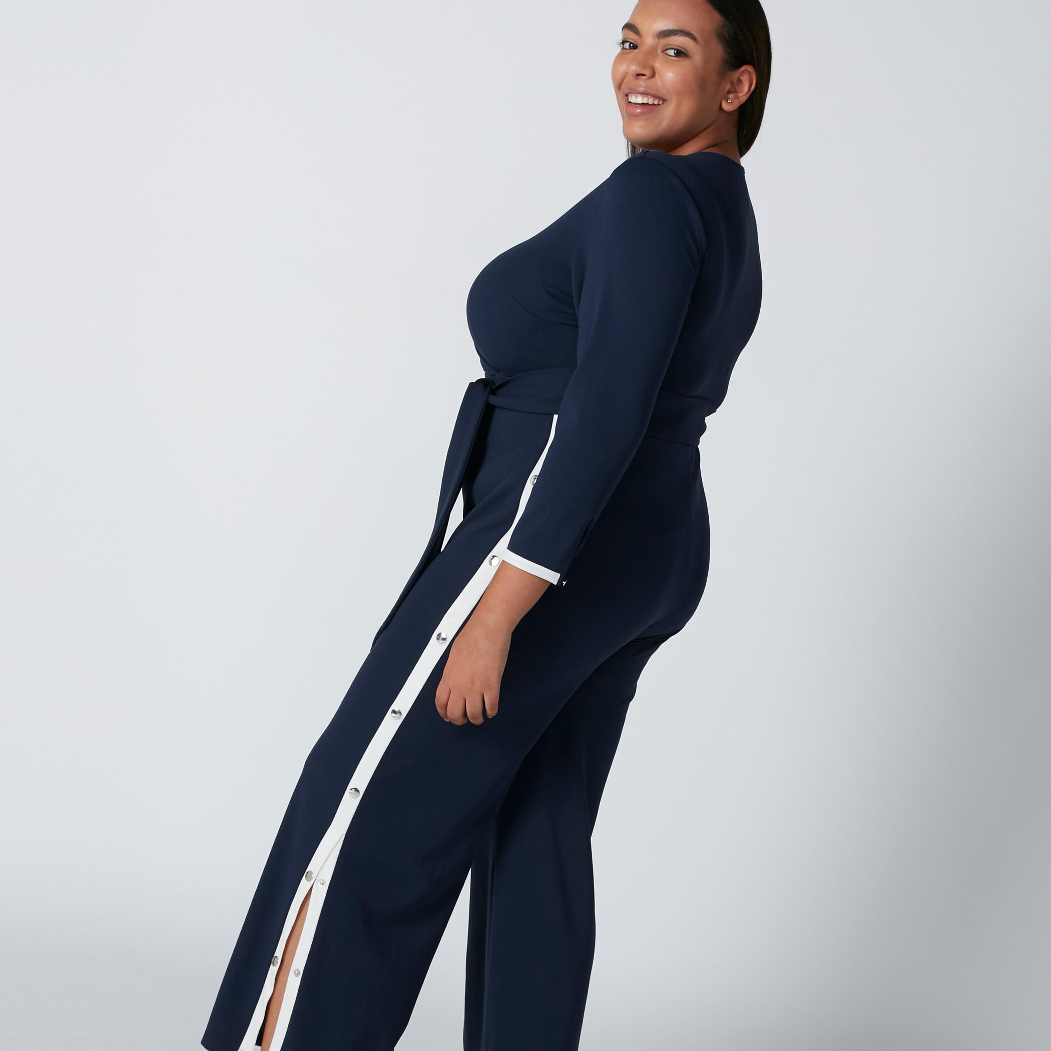 أفرول بحزام رباط وفتحة جانبية-women-clothing-jumpsuits-image-4