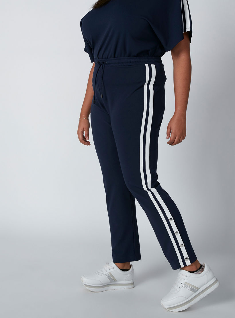 بنطال بجيوب وخصر مرن-women-clothing-bottoms-trousers-image-4