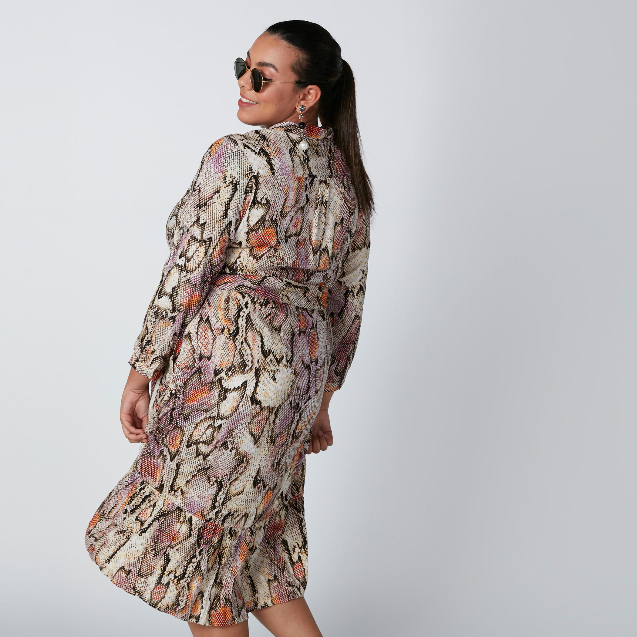 فستان متوسط الطول بأكمام طويلة وأربطة وطبعات-women-clothing-dresses-image-2
