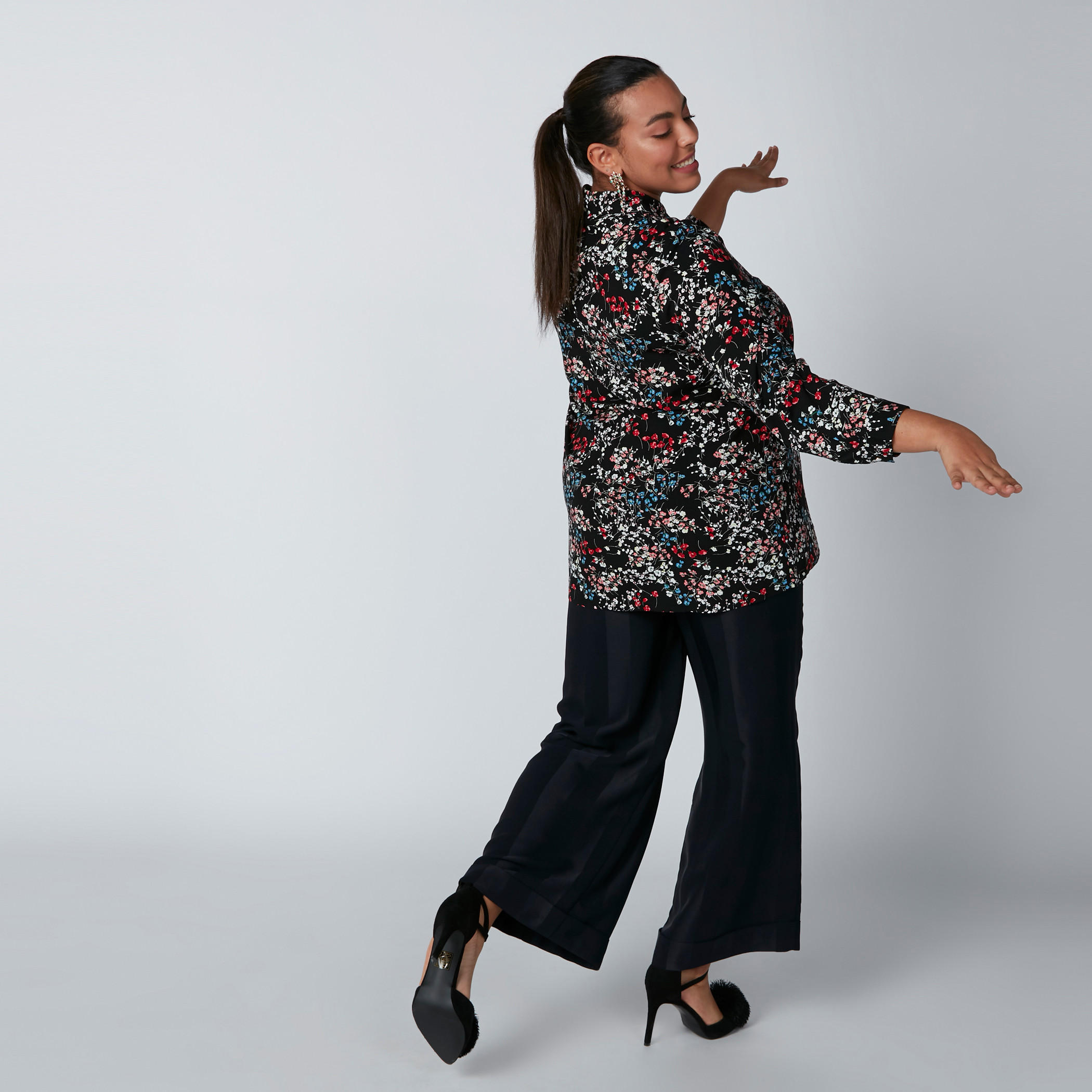 Printed Shirt with Long Sleeves and Complete Placket-women-clothing-shirtsandblouses-blouses-image-3