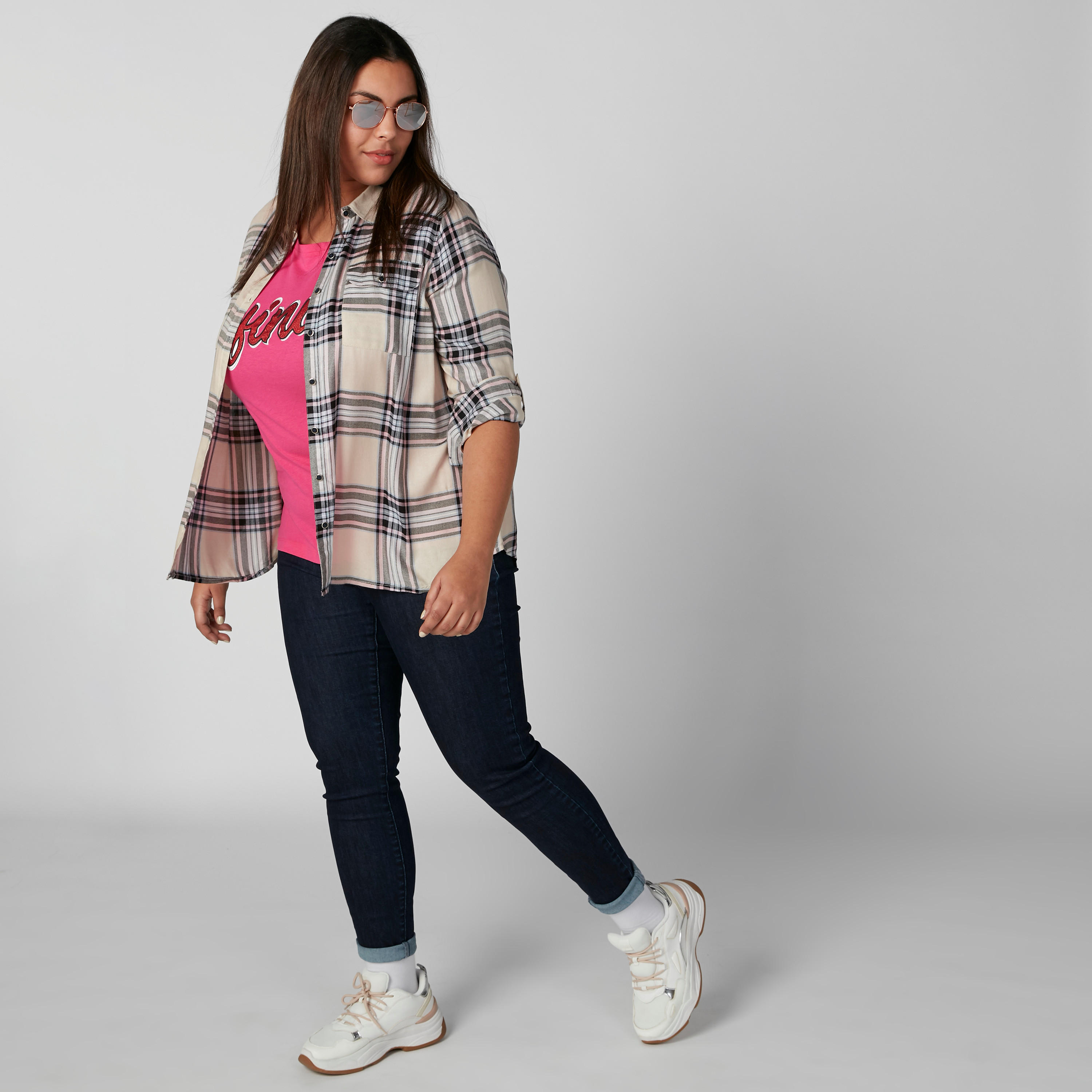 Printed T-Shirt in Regular Fit with Round Neck-women-clothing-tshirts-image-3