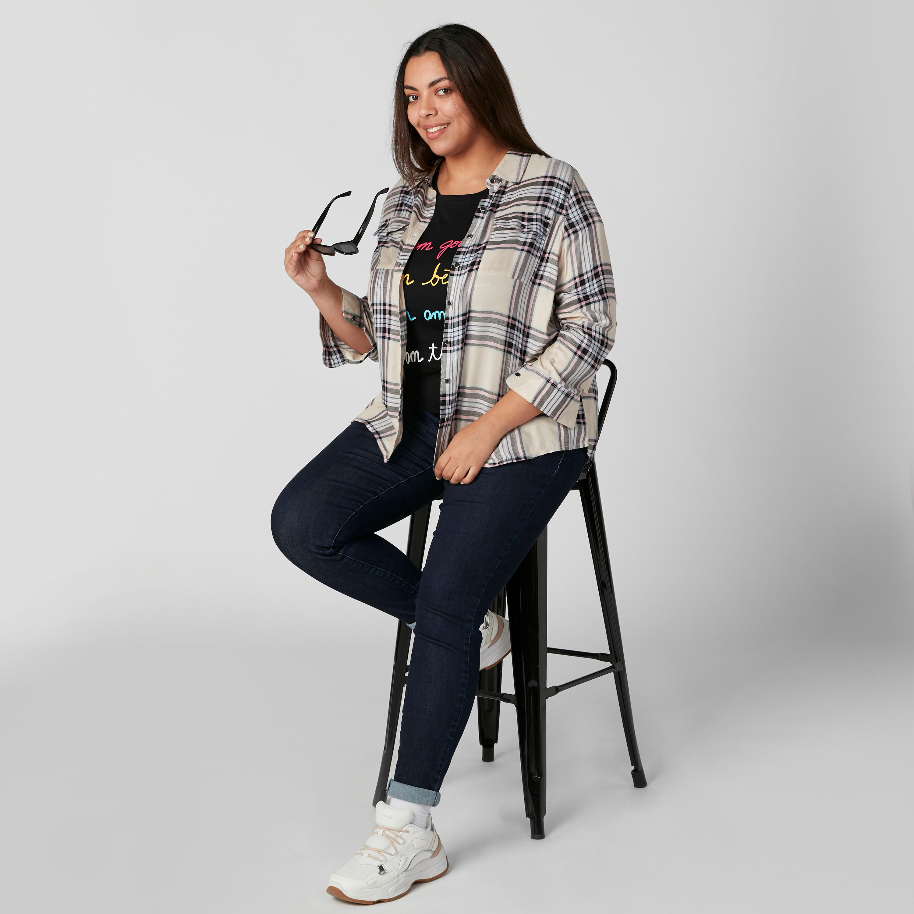 تيشيرت بياقة مستديرة وطبعات-women-clothing-tshirts-image-3