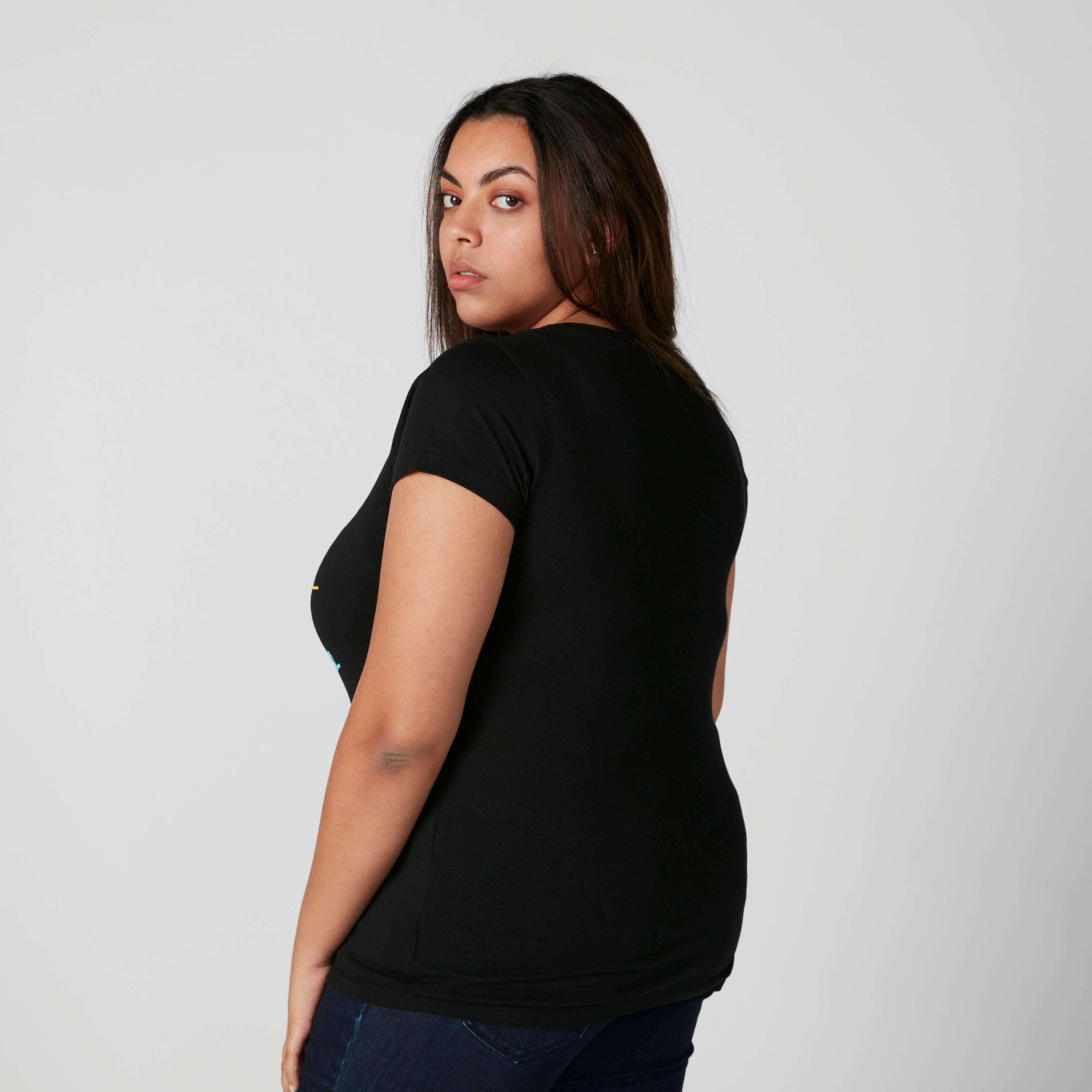 تيشيرت بياقة مستديرة وطبعات-women-clothing-tshirts-image-2