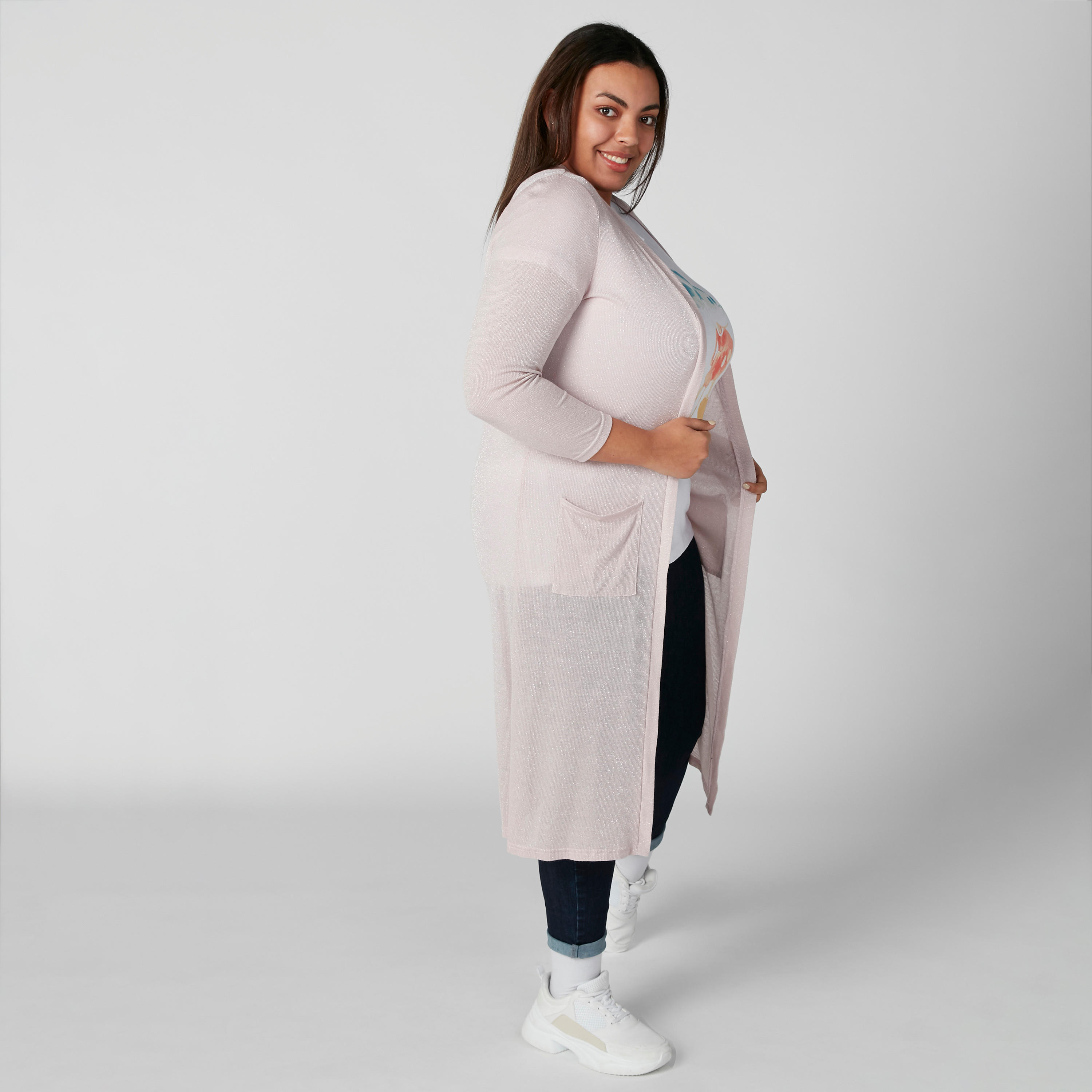 سترة بأكمام 3/4 وجيوب-women-winterwear-cardigansandjumpers-cardigans-image-3