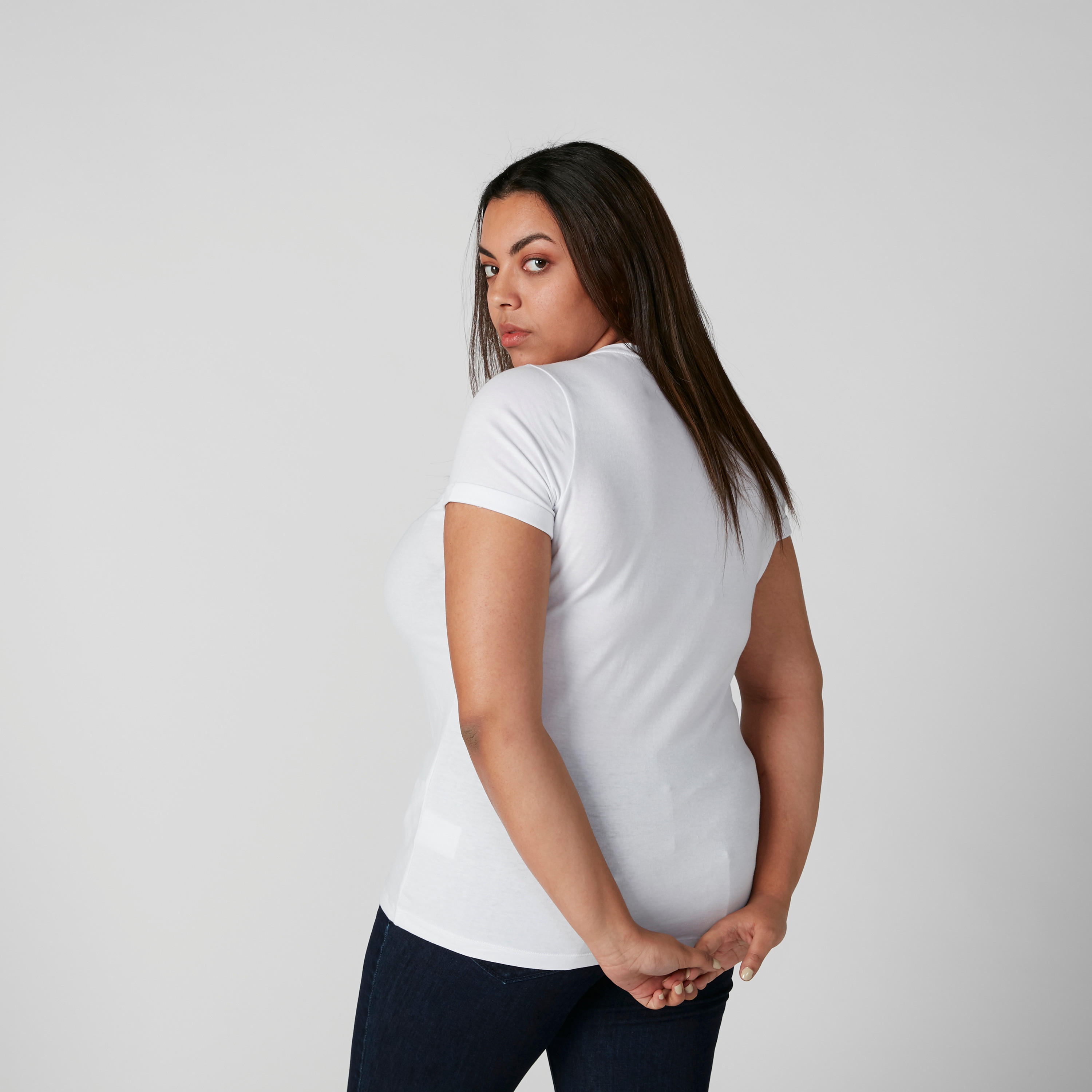 Mickey Mouse Printed T-Shirt with Round Neck-women-clothing-tshirts-image-2