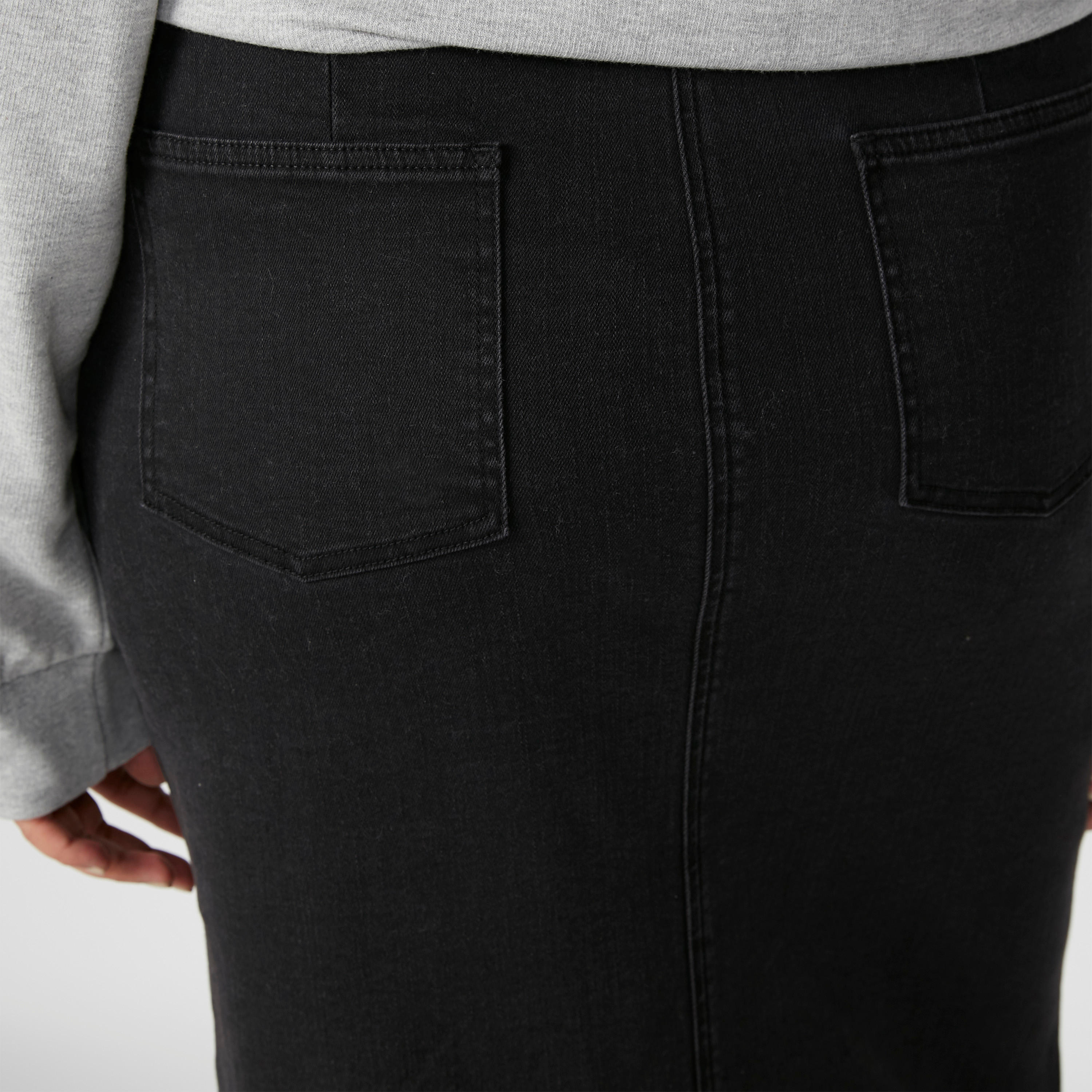 تنورة طويلة بقصّة ضيّقة وفتحة أمامية وجيوب-women-clothing-bottoms-skirts-image-7