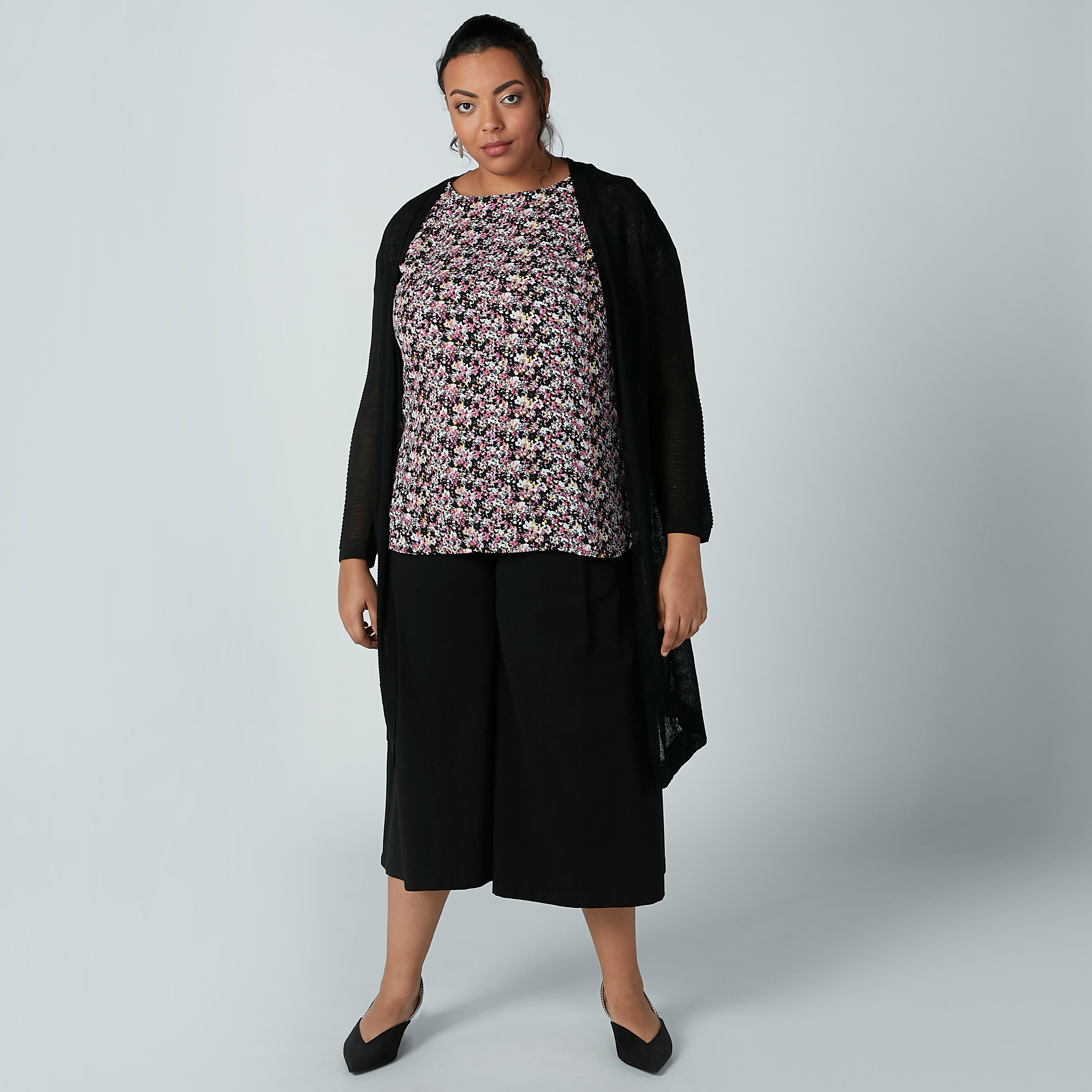 بنطال واسع الساقين بخصر مرن وجيوب-women-clothing-bottoms-trousers-image-4