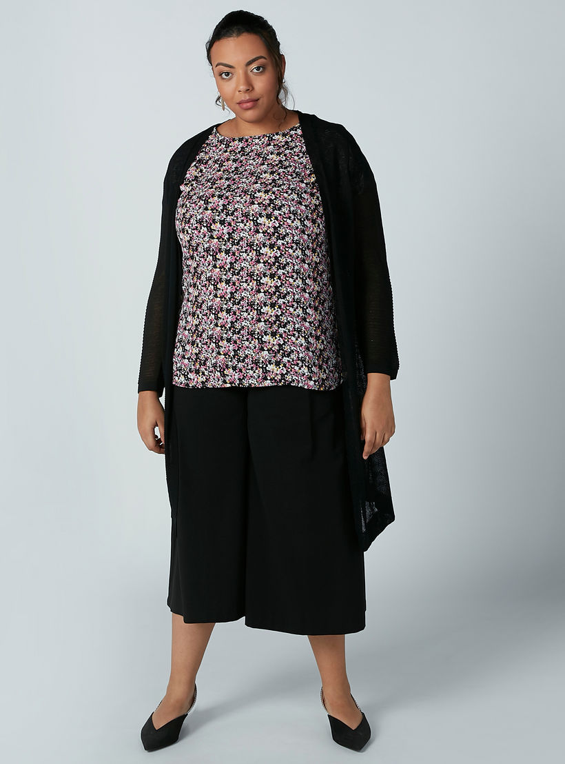 بنطال واسع الساقين بخصر مرن وجيوب-women-clothing-bottoms-trousers-image-4