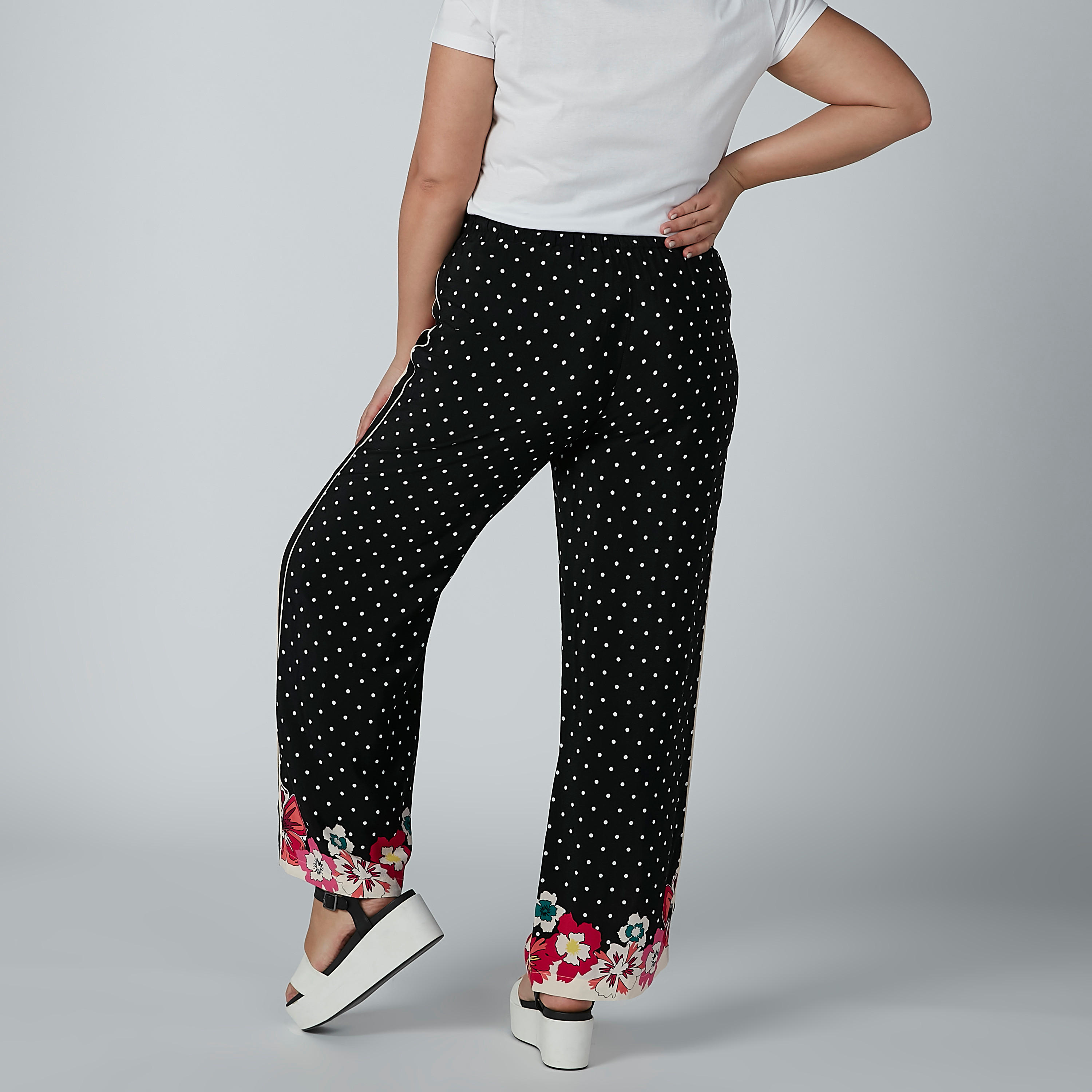 بنطال بالازو بأربطة وطبعات زهرية-women-clothing-bottoms-trousers-image-4