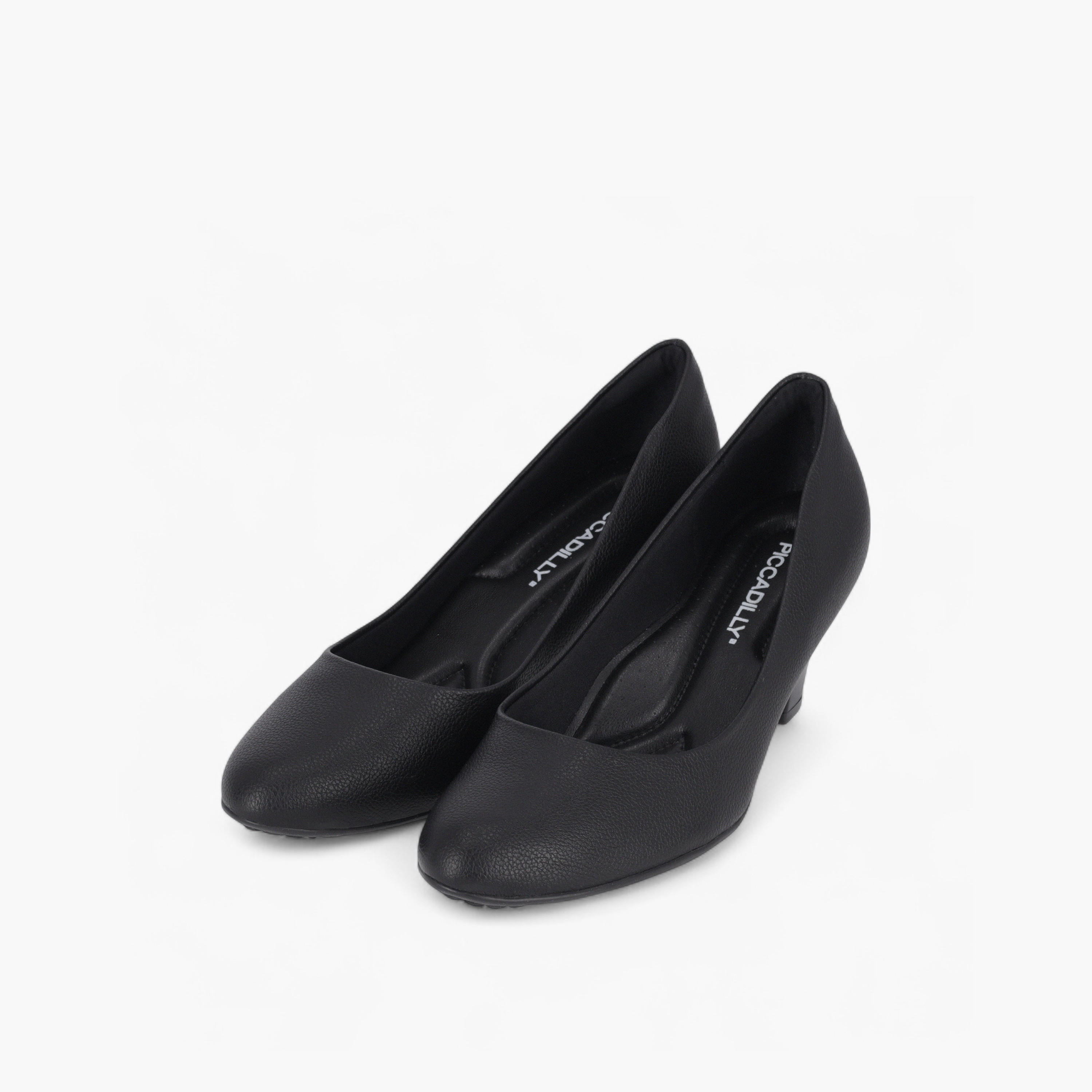 Piccadilly Women's Slip-on Pumps with Block Heels-women-shoes-heels-image-1