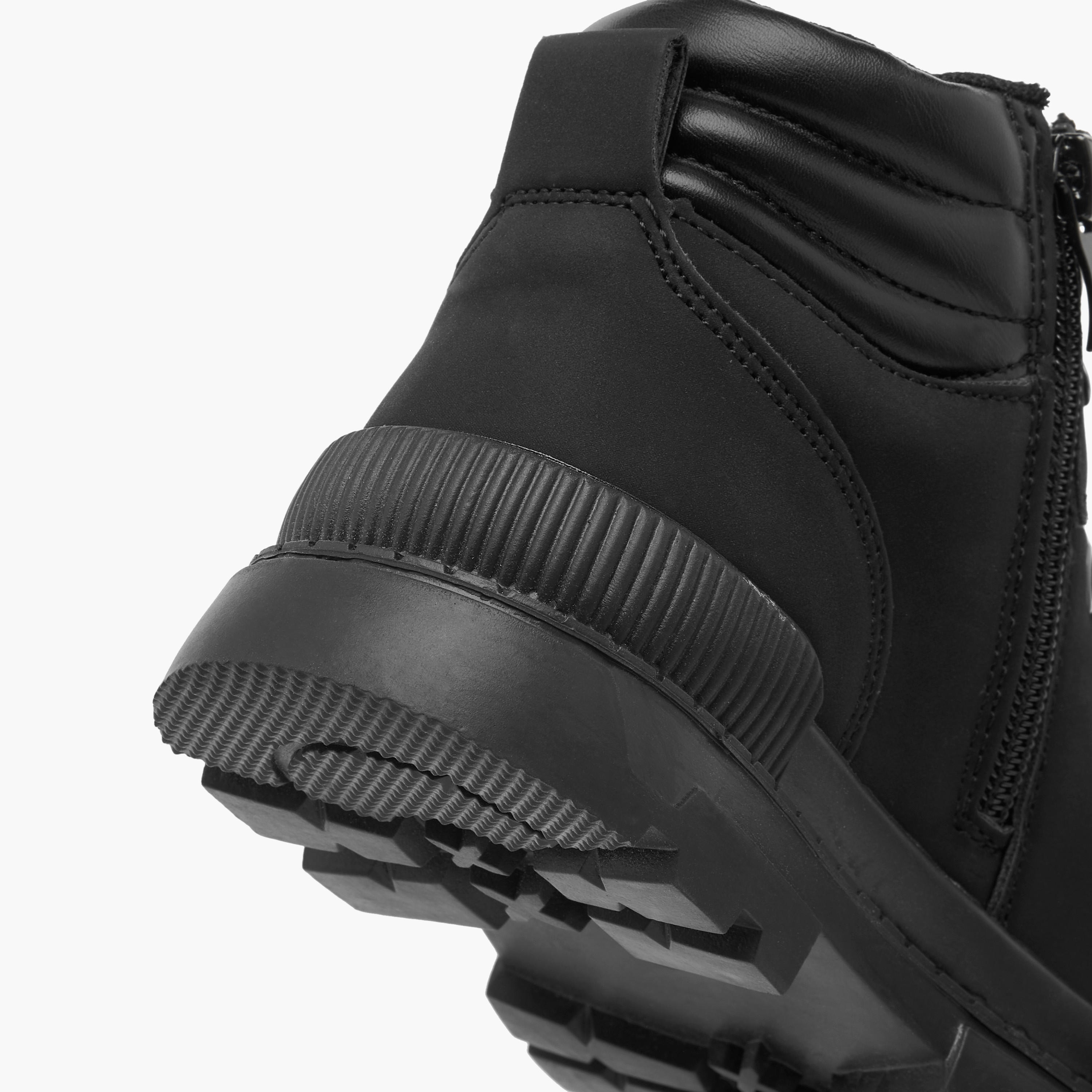بوت بقصة عالية وألواح مع رباط وسحاب إغلاق من أل بي أل من شو إكسبريس-boys-shoes-boots-image-11