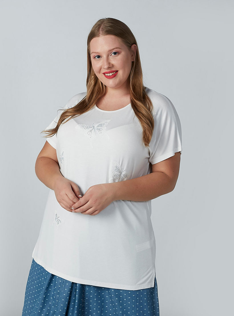 بلوزة مطرّزة بياقة مستديرة وأكمام متصلة-women-clothing-shirtsandblouses-blouses-image-3