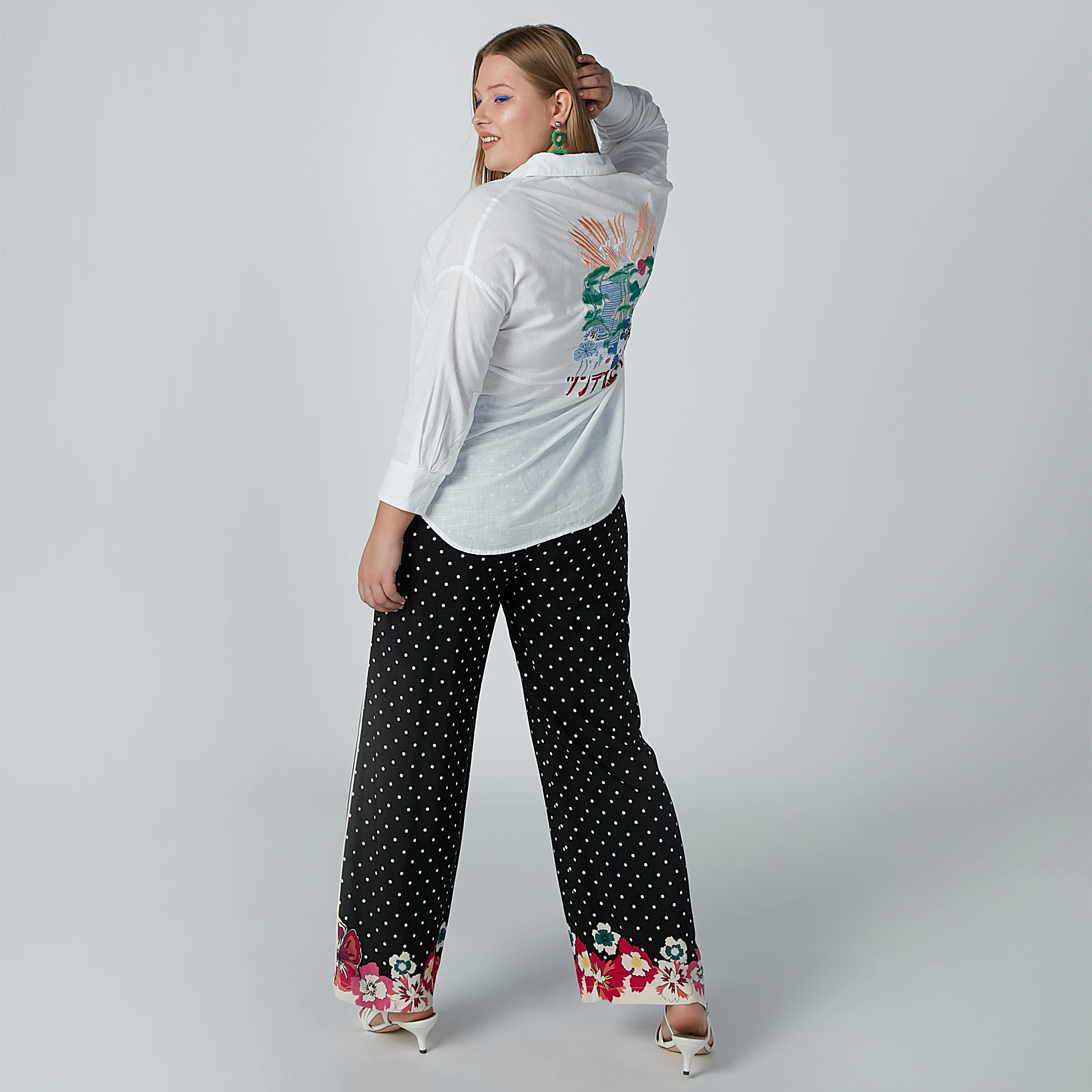 Embroidered Longline Shirt with Long Sleeves-women-clothing-shirtsandblouses-blouses-image-2