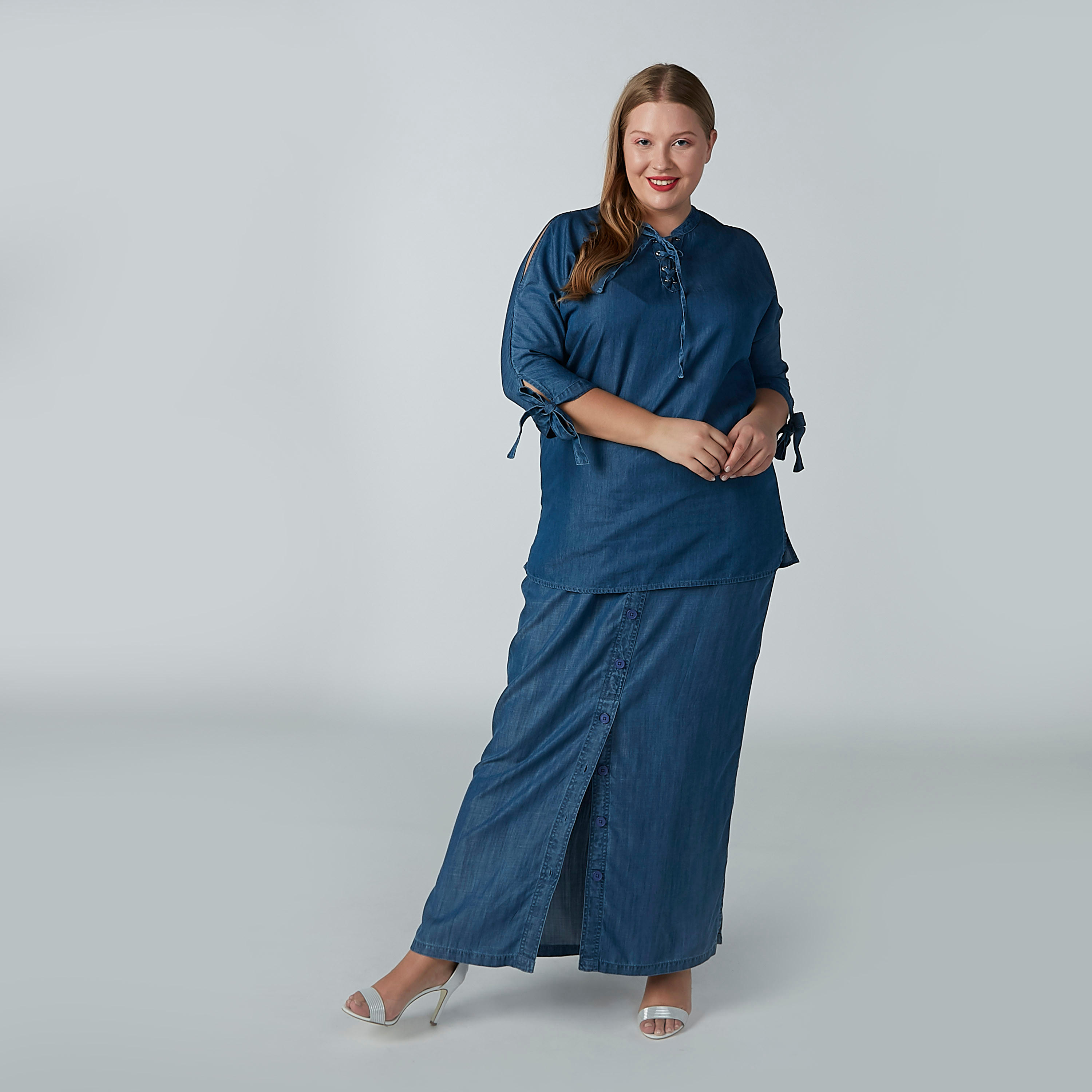 Plain Cold Shoulder Top with Tie Ups-women-clothing-shirtsandblouses-blouses-image-4