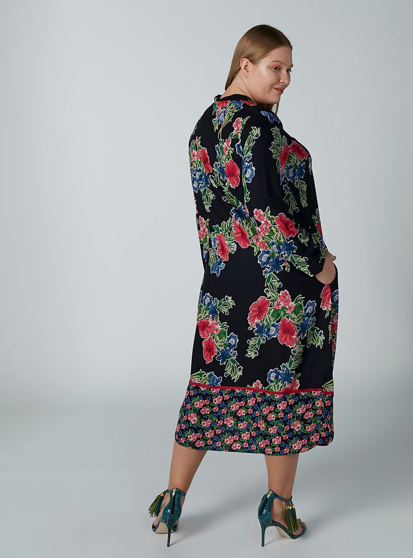 تونيك بأكمام طويلة وجيوب مع طبعات زهرية-women-clothing-shirtsandblouses-blouses-image-6