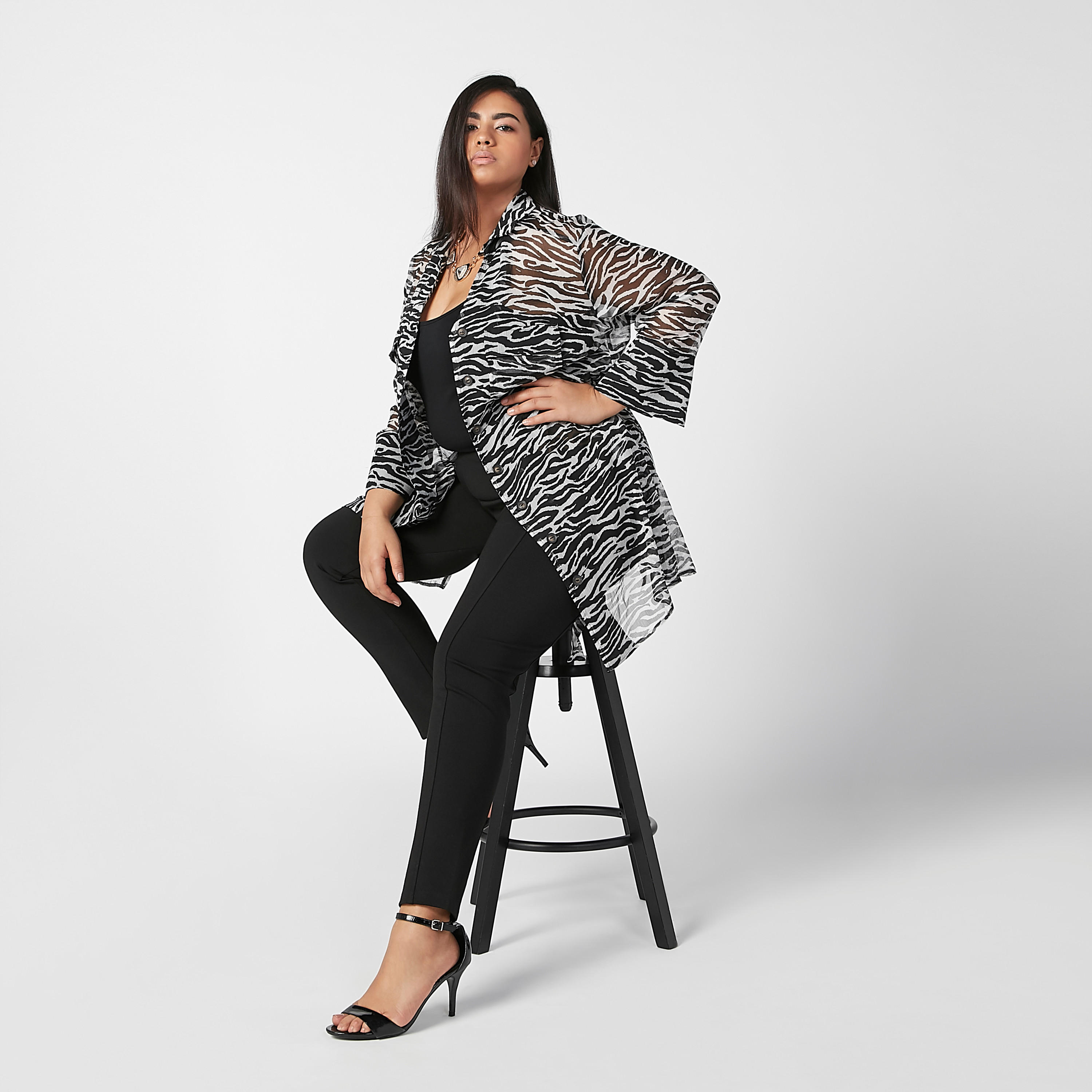 تونيك بأكمام طويلة وأربطة وطبعات حيوانات-women-clothing-shirtsandblouses-blouses-image-5
