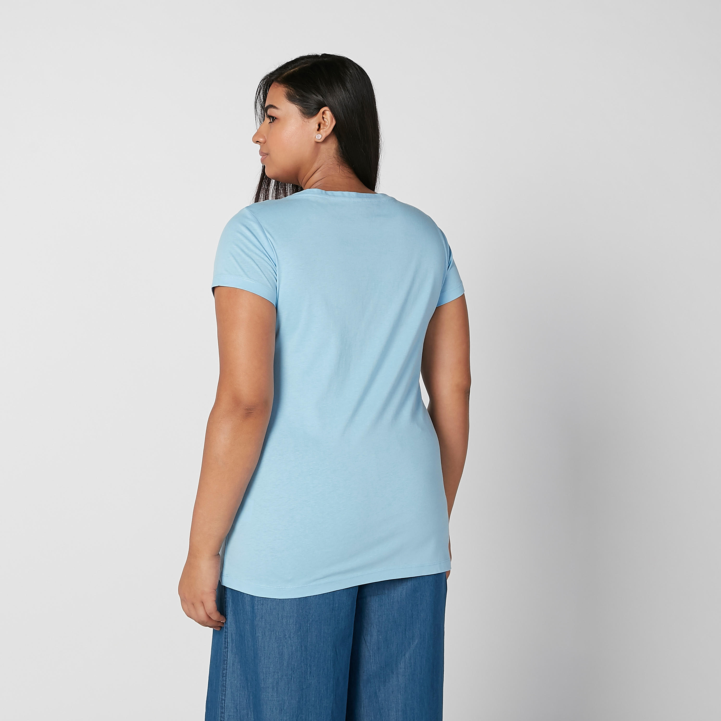 تيشيرت بياقة مستديرة وأكمام قصيرة وطبعات-women-clothing-tshirts-image-3