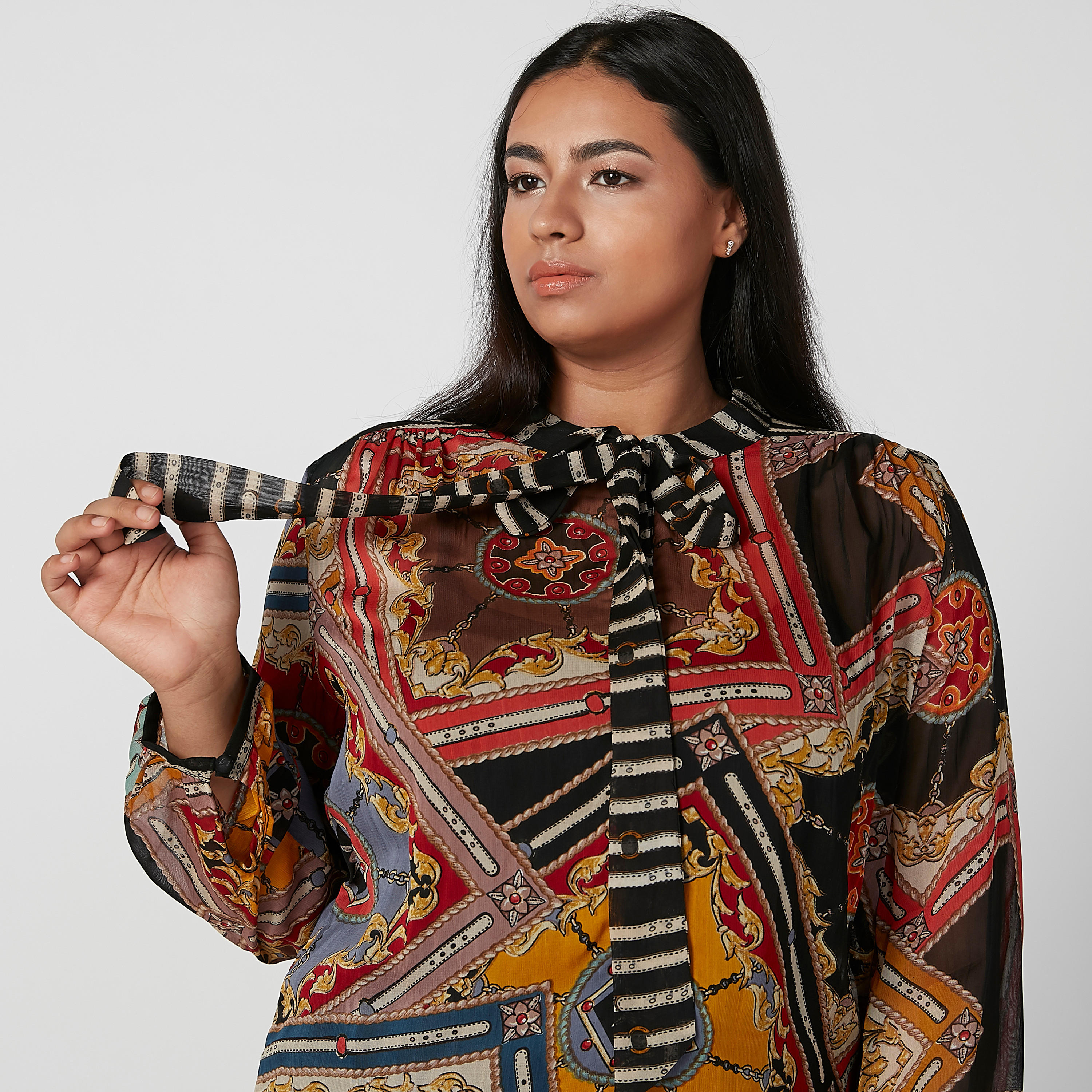 بلوزة بأكمام طويلة وأربطة وطبعات-women-clothing-shirtsandblouses-blouses-image-5
