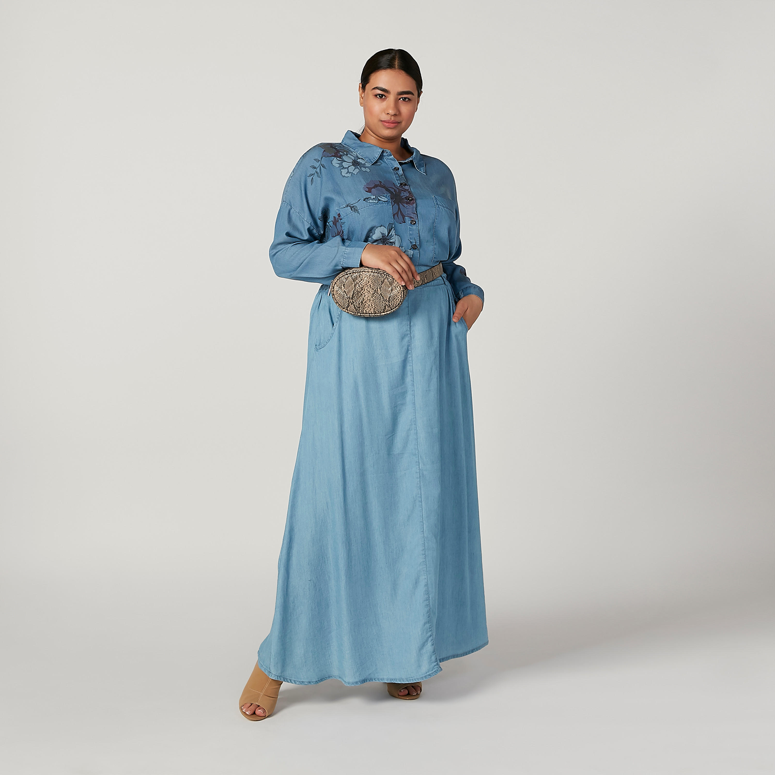 تونيك بأكمام طويلة وجيوب على الصدر وطبعات-women-clothing-shirtsandblouses-blouses-image-3