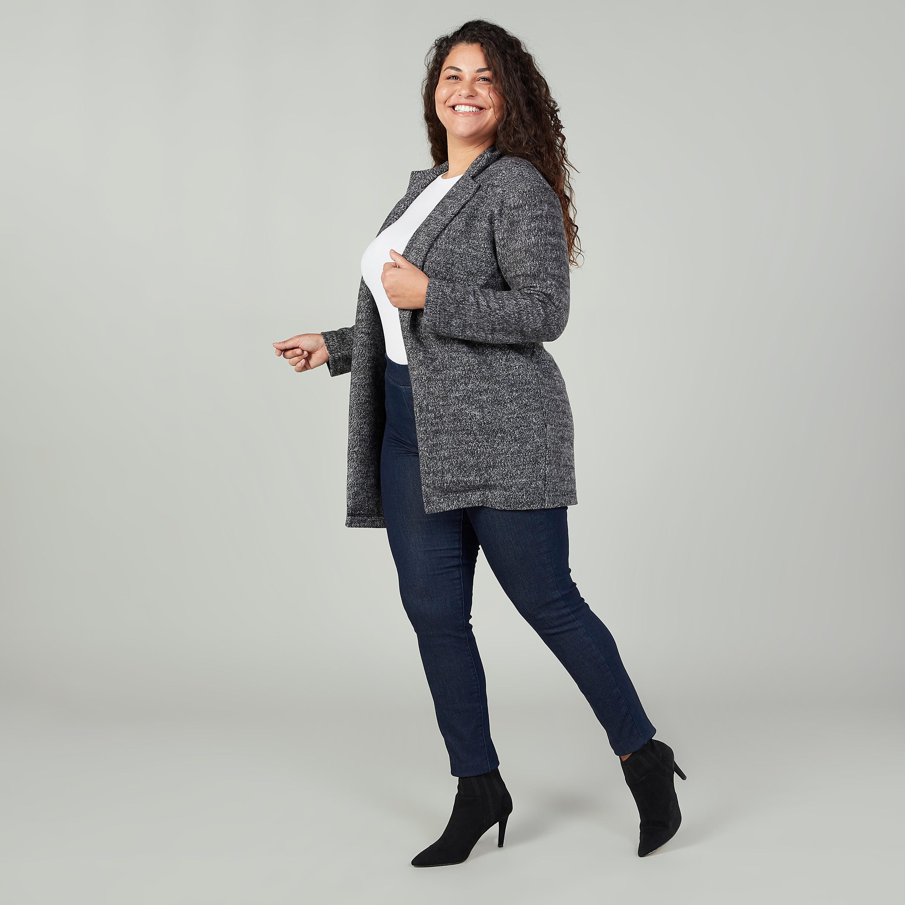 كارديجان بارز الملمس بأكمام طويلة وجيوب جانبية-women-winterwear-coatsandjackets-jackets-image-2