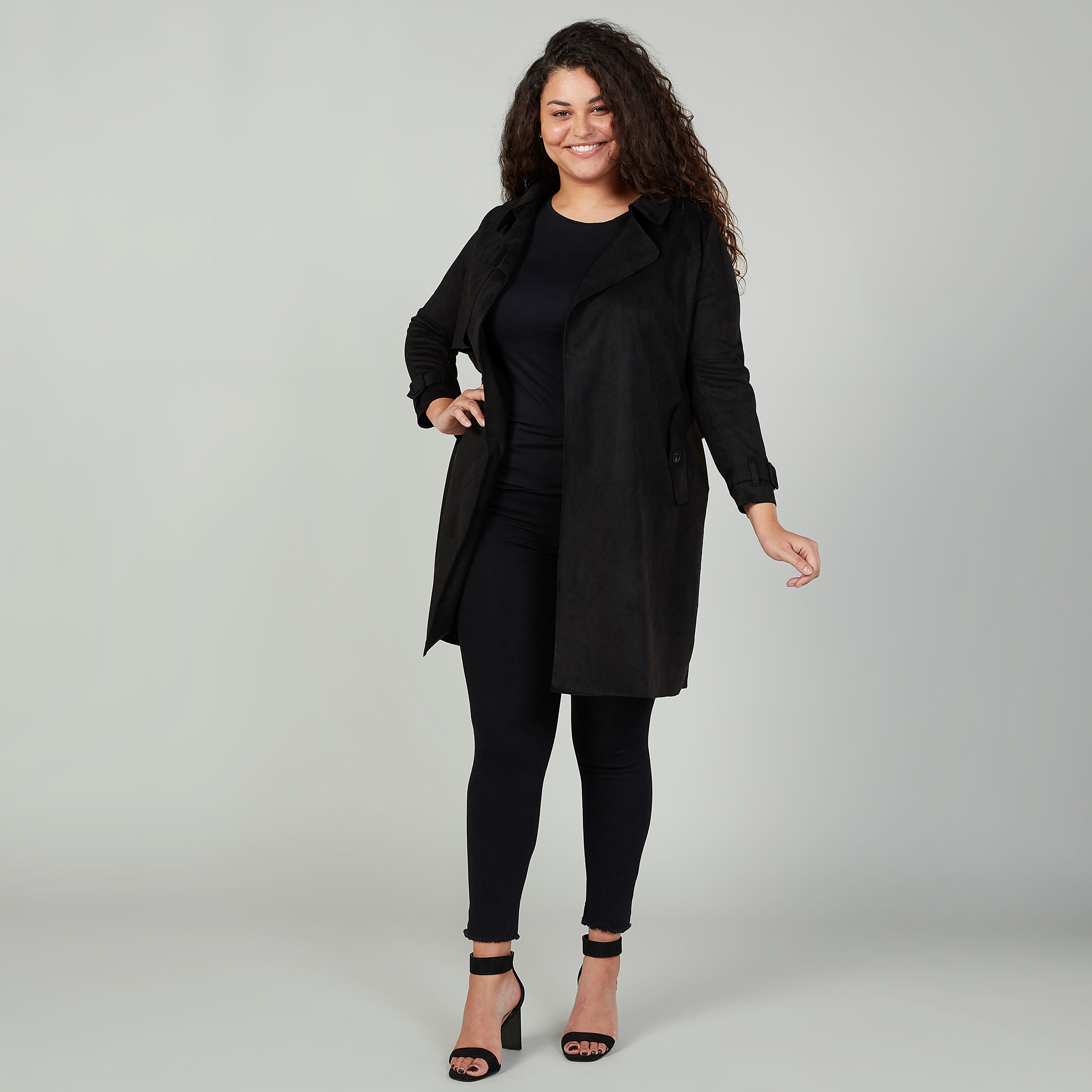 معطف سادة بعقدة أمامية للإغلاق-women-winterwear-coatsandjackets-jackets-image-2