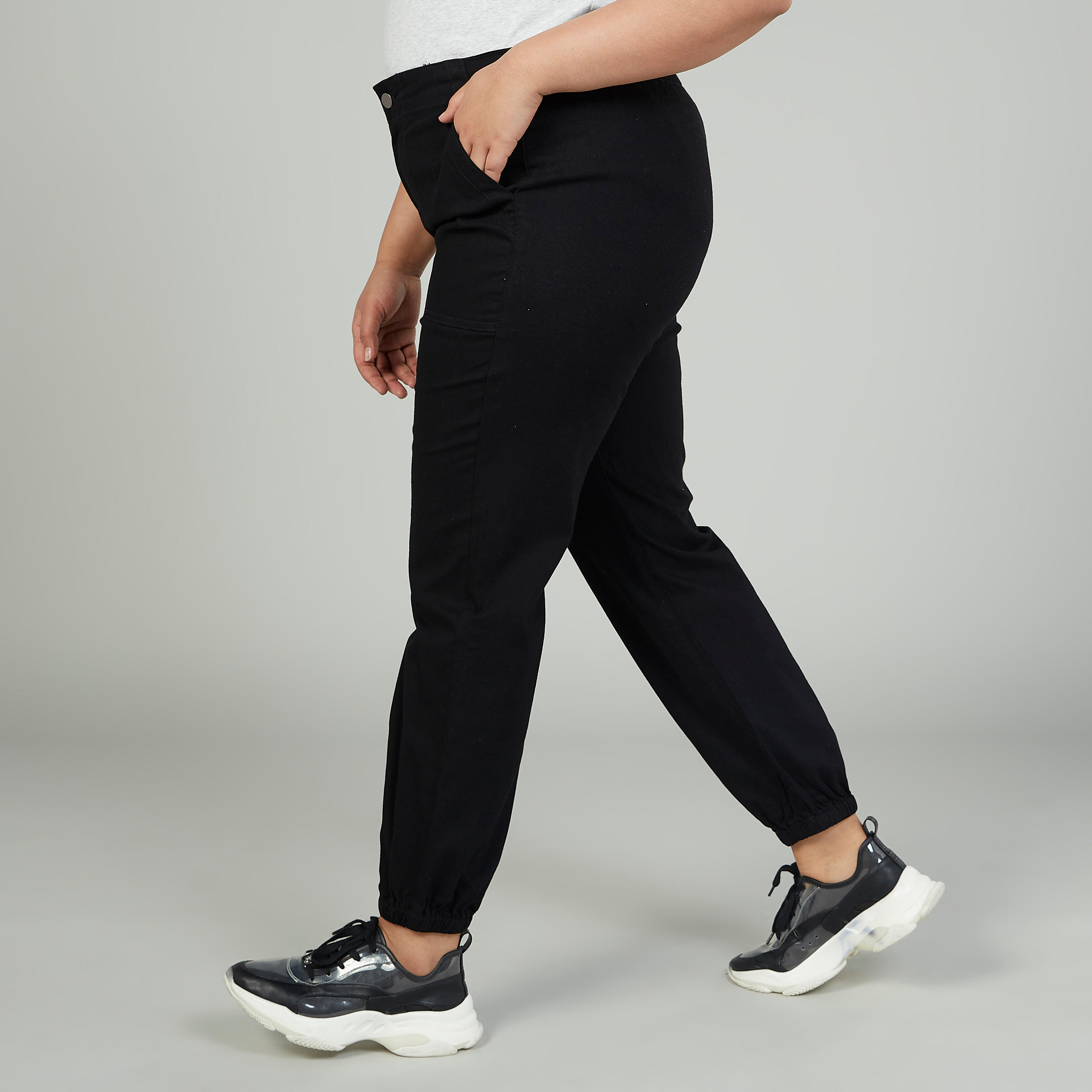 Plain Mid-Rise Pants with Pocket Detail-women-clothing-bottoms-trousers-image-3
