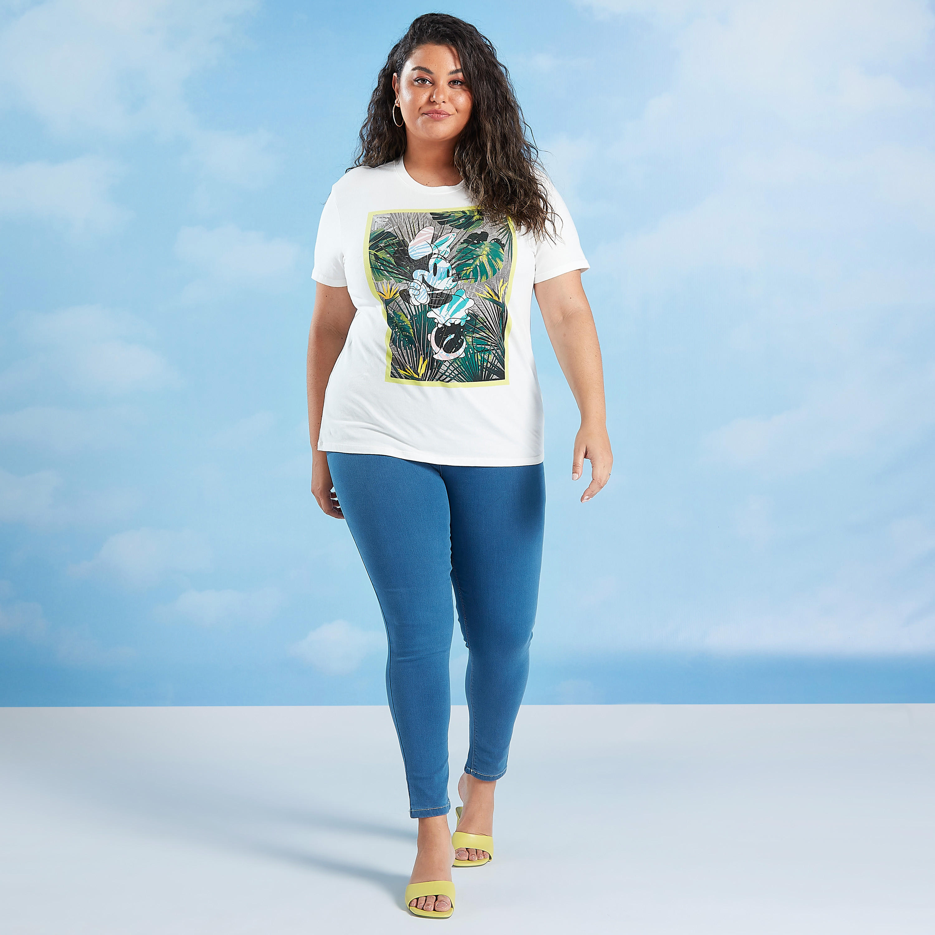 بنطلون سادة بقصة ضيّقة طويل سليم فيت وتفاصيل جيب-women-clothing-bottoms-leggings-image-2